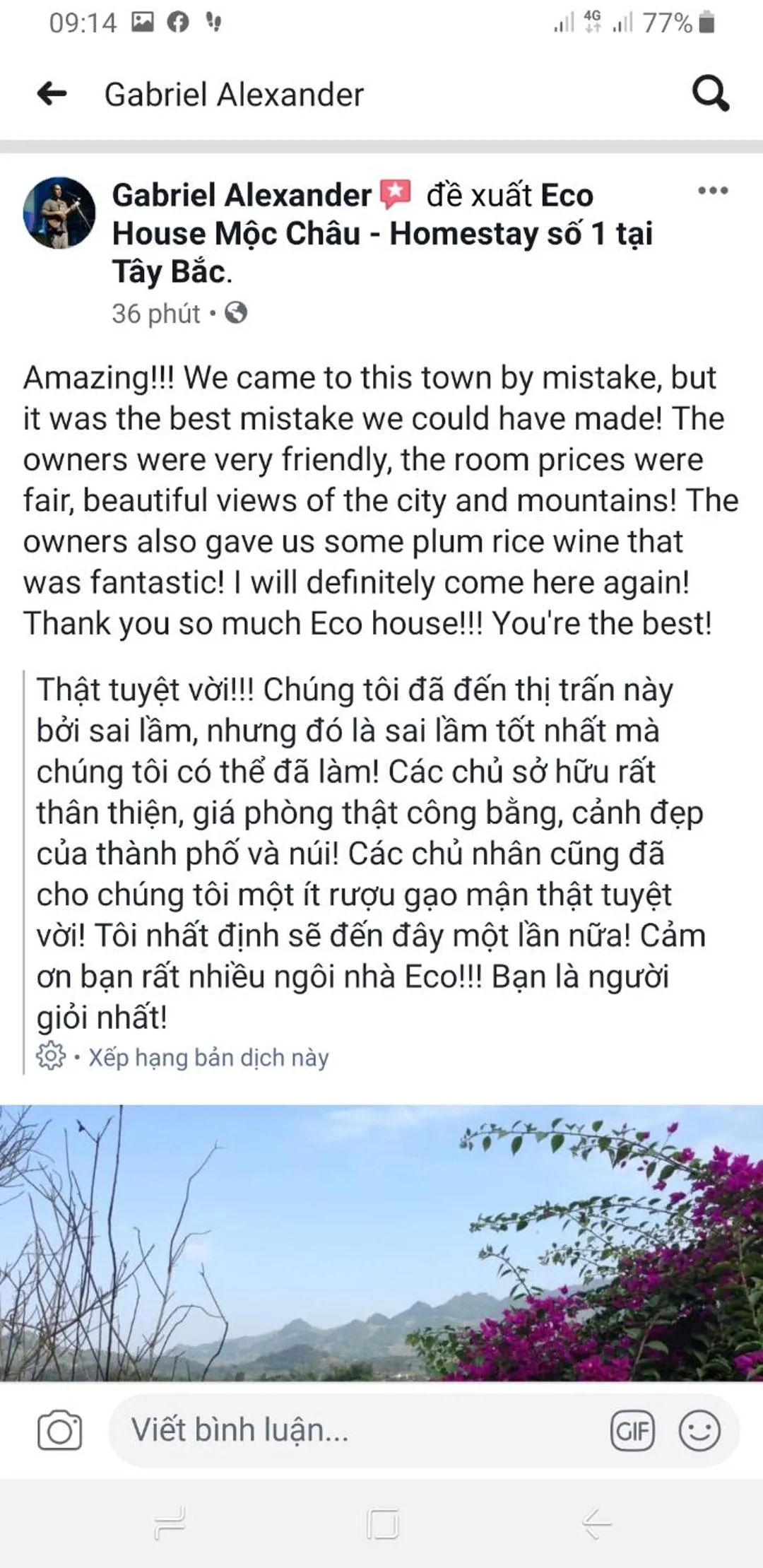 Eco House Mộc Châu