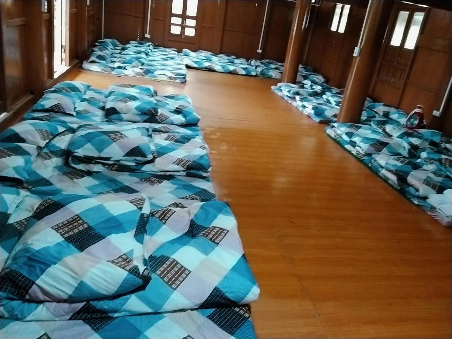 Bed in Eco House Mộc Châu