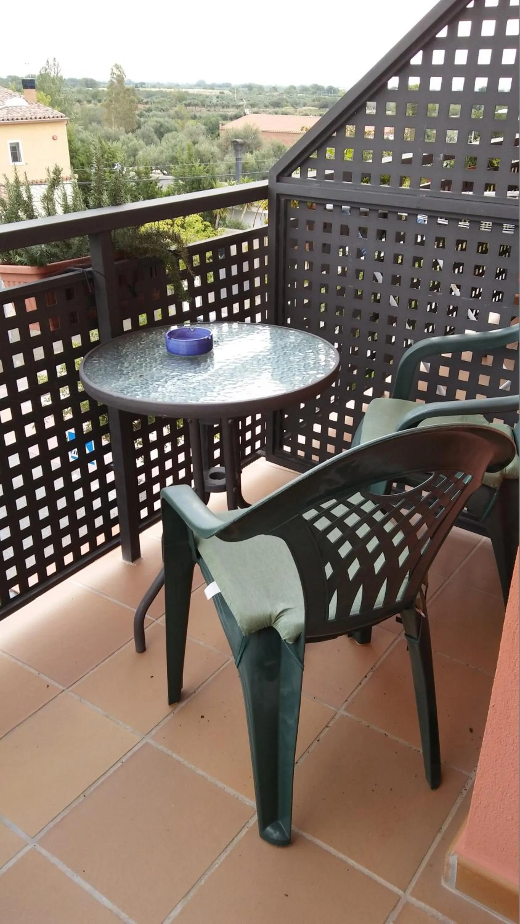 Balcony/Terrace in Hostal Sant Roc