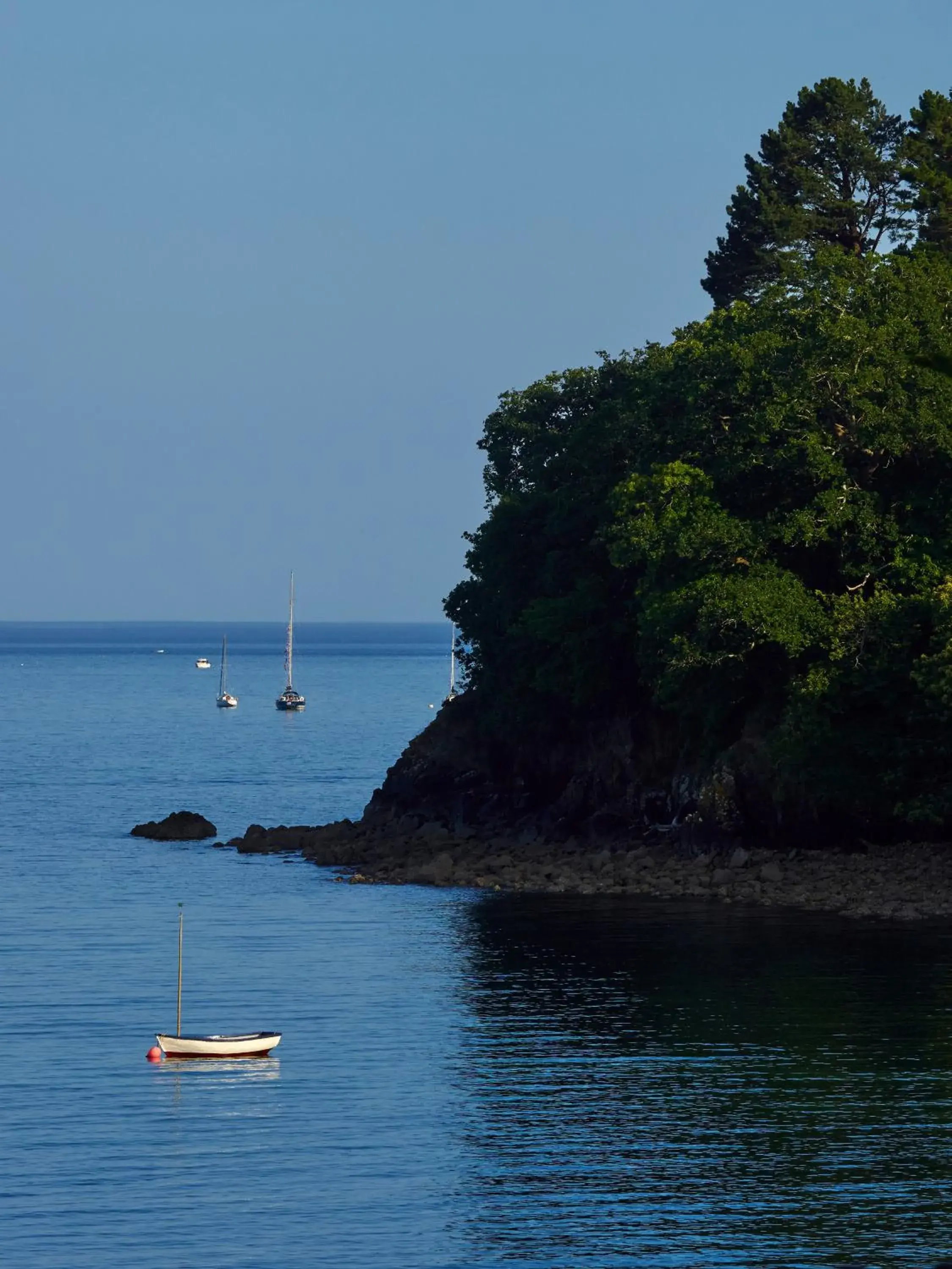 Sea view in Logis Hotel Belle-Vue Sea view in Logis Hotel Belle-Vue