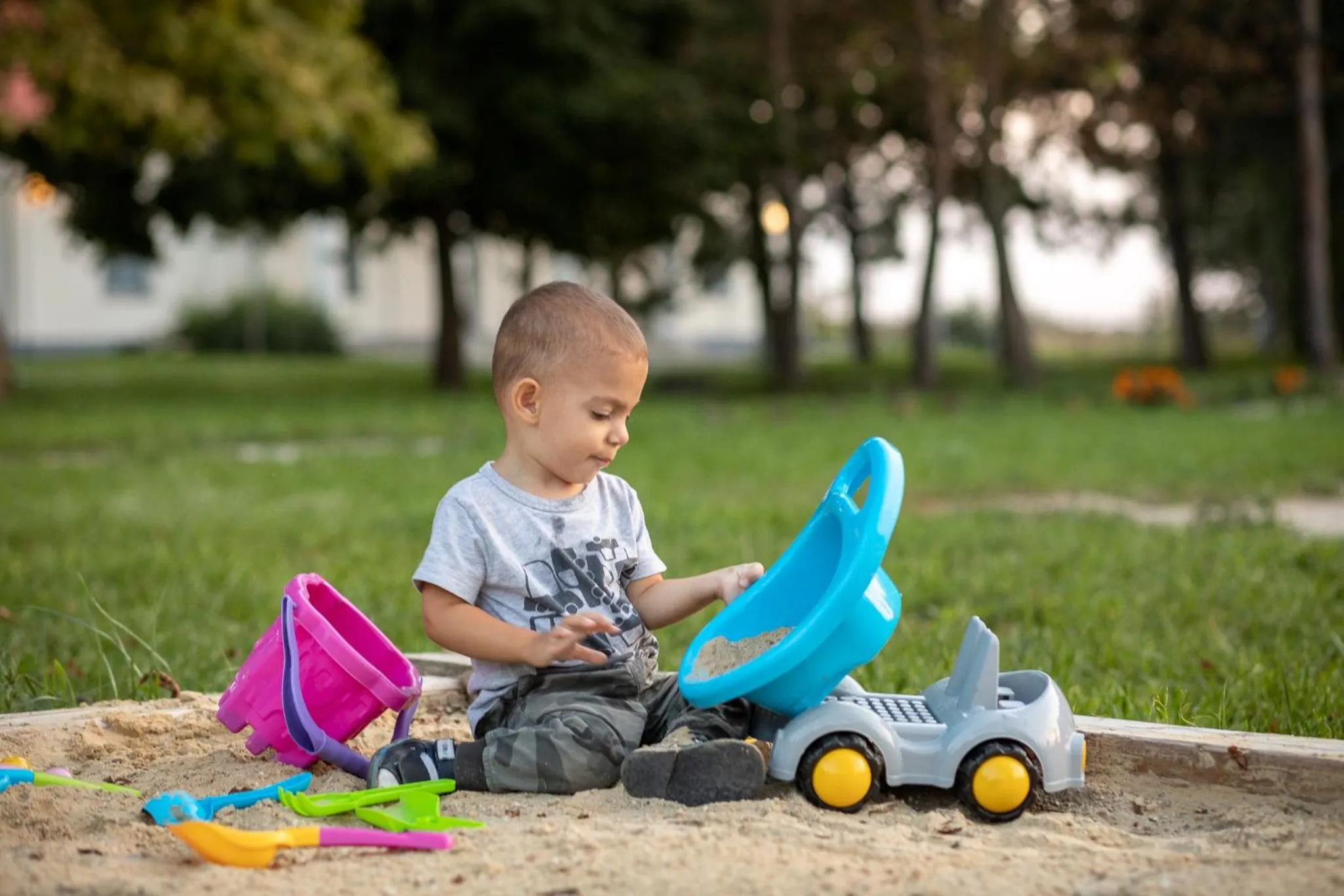 Children play ground in Tarnóca Kúria