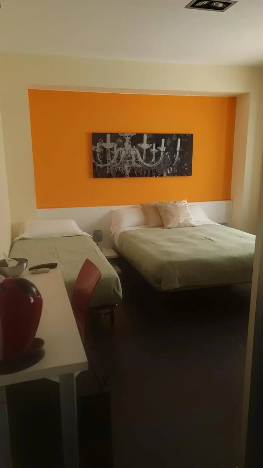 Bed in Hotel Los Nardos