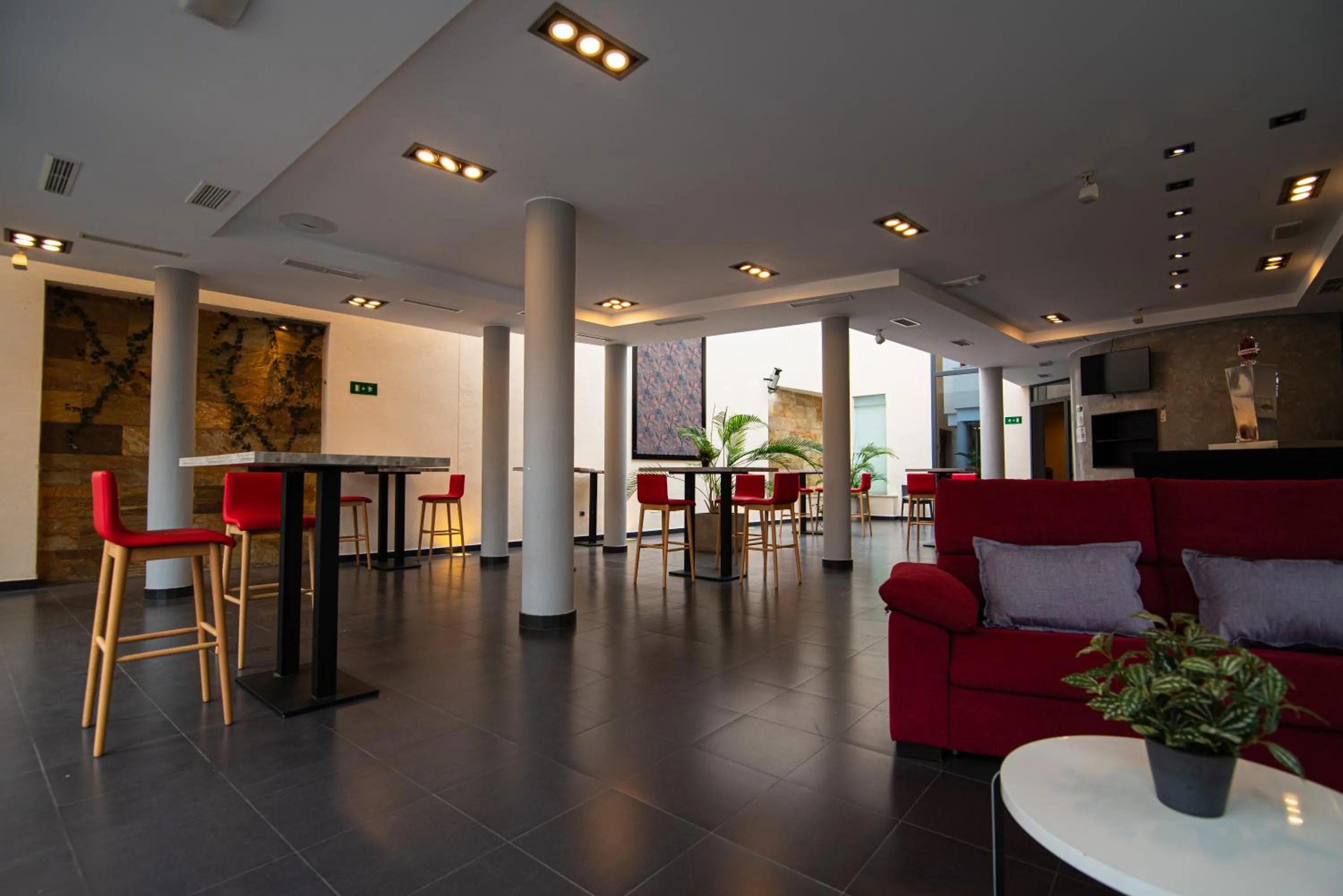 Communal lounge/ TV room in Hotel Los Nardos