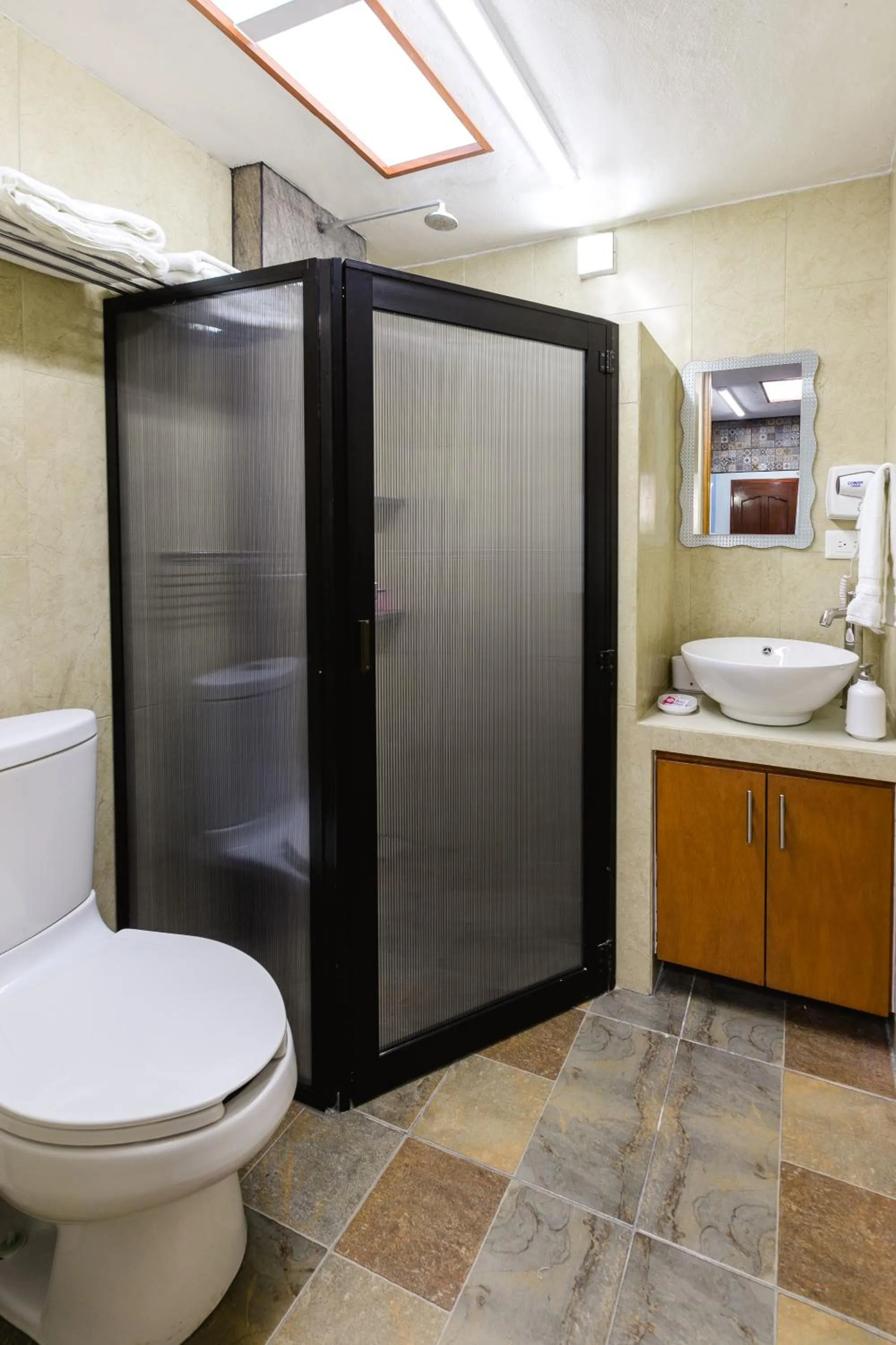 Shower in Suite Studio Serviced Apartments
