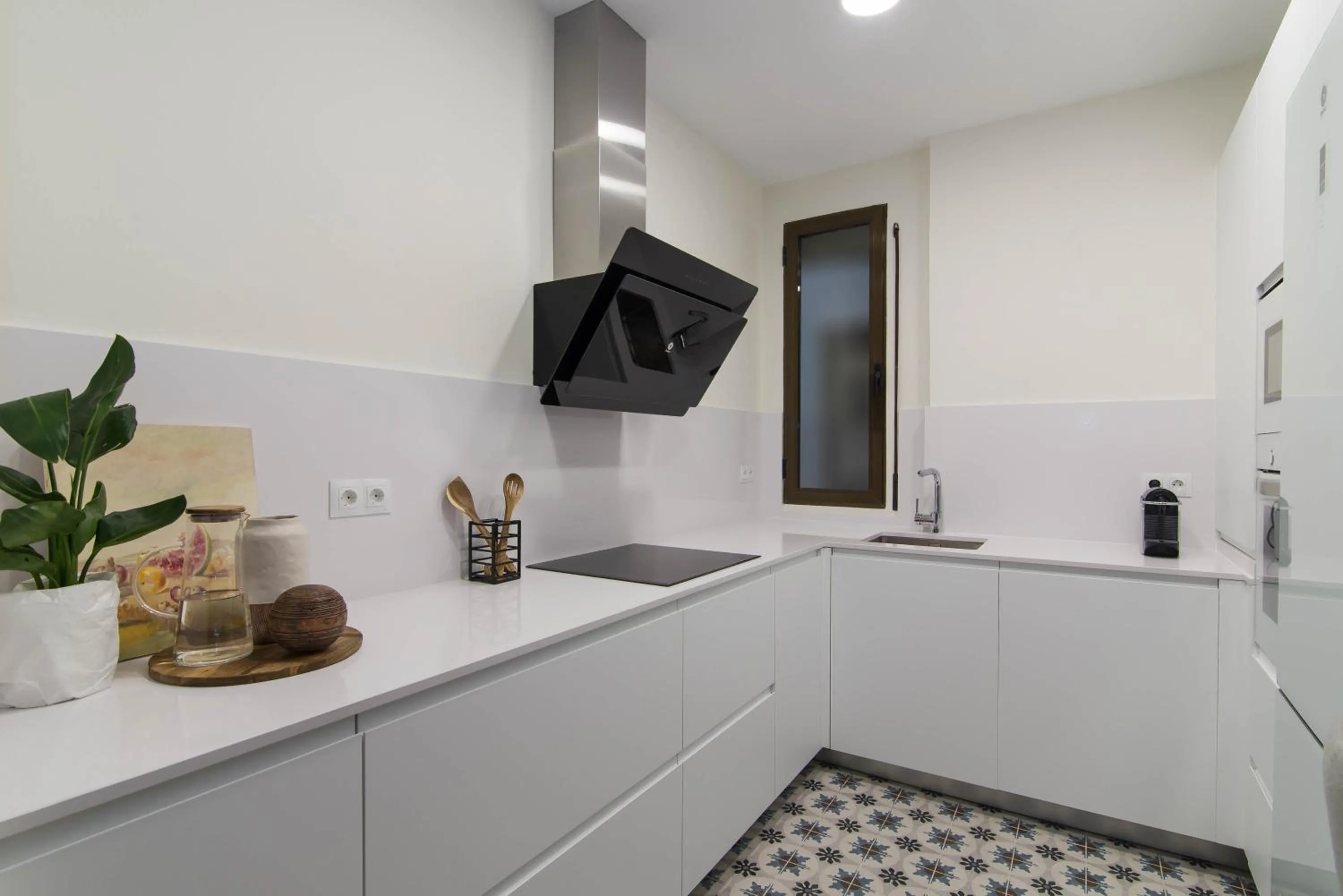 Kitchen or kitchenette in Preciados Gran Via Luxury Callao