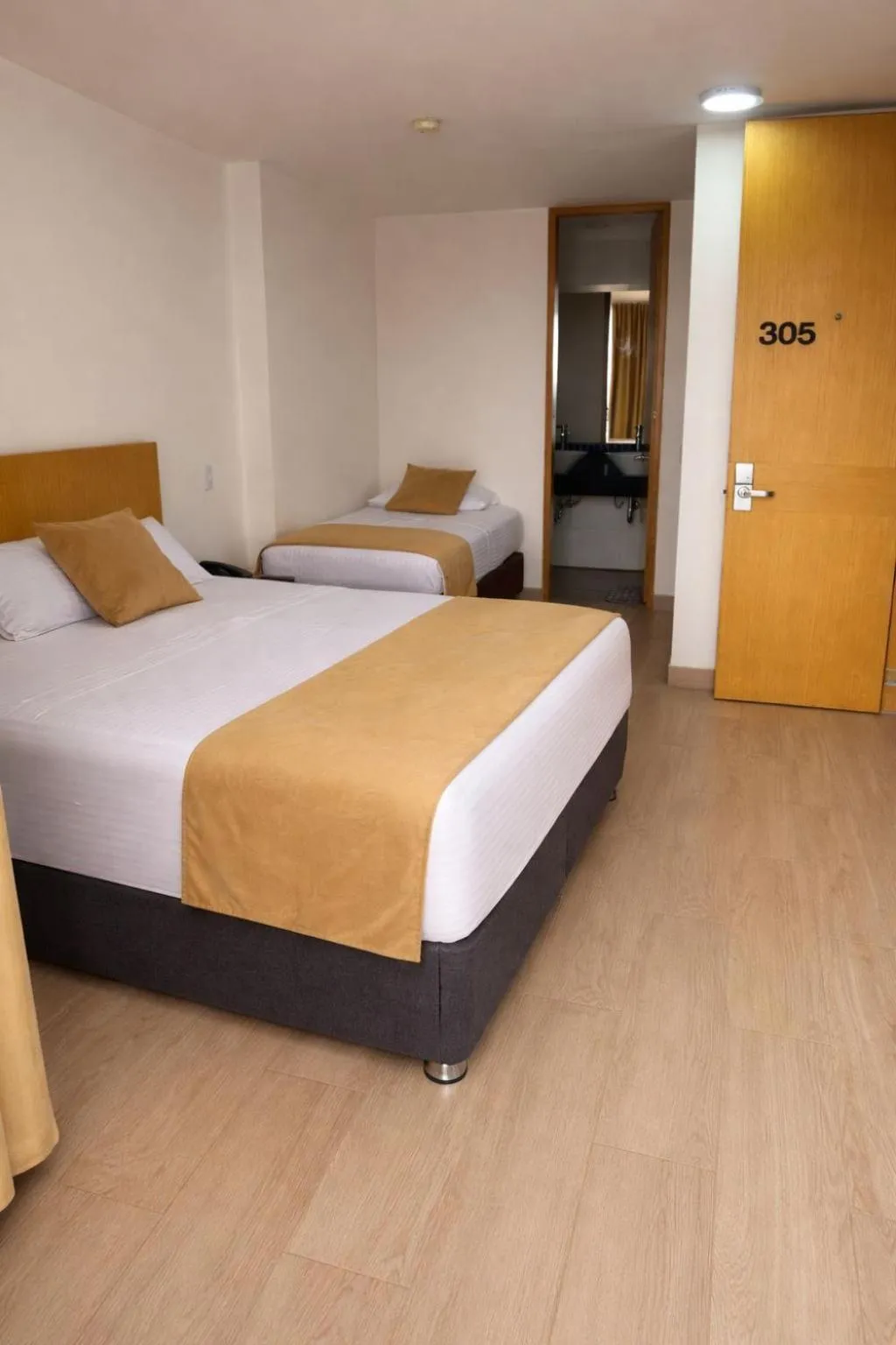 Bed in Hotel Dorado Ferial
