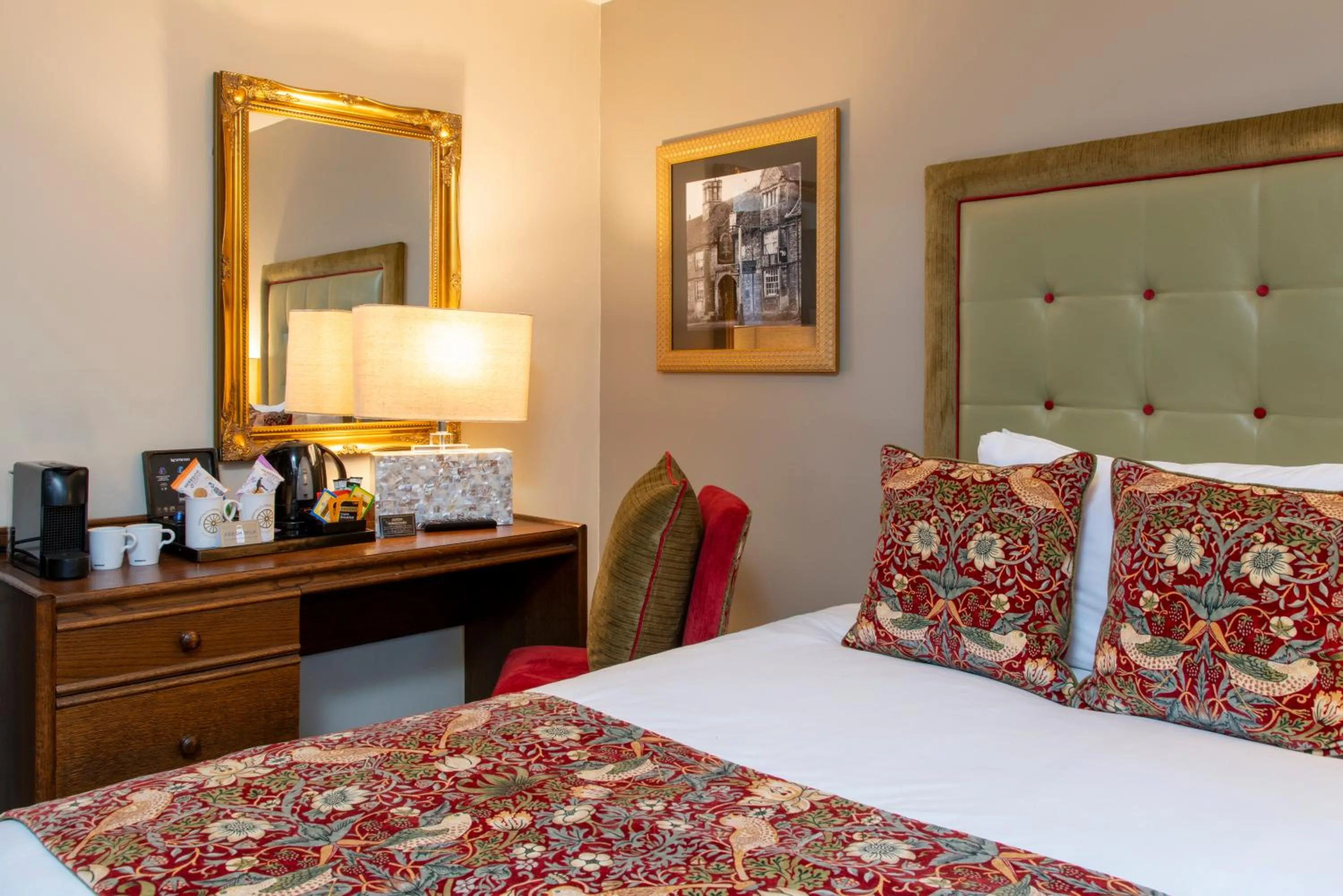 Bed in The Bell Inn, Stilton, Cambridgeshire - The Coaching Inn Group