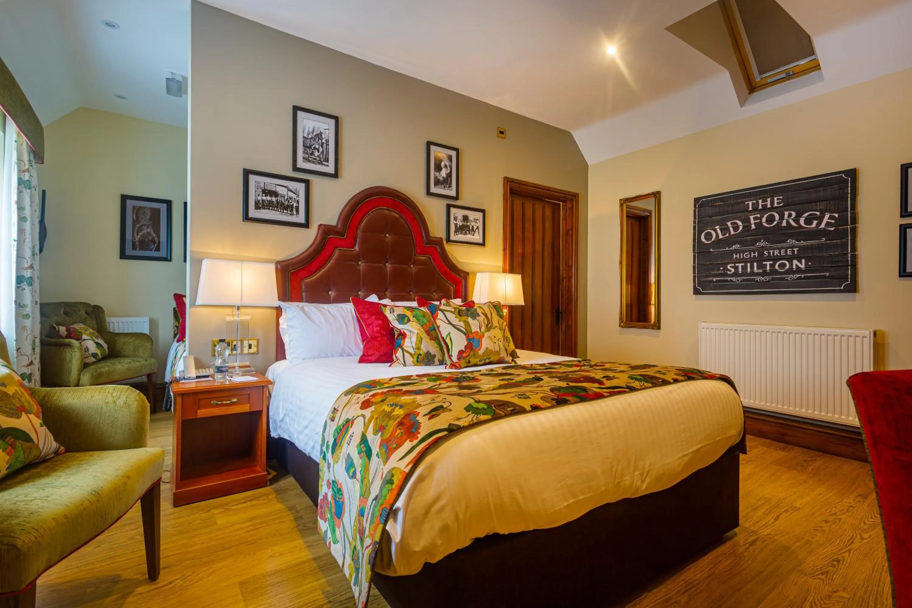 Bedroom, Bed in The Bell Inn, Stilton, Cambridgeshire - The Coaching Inn Group