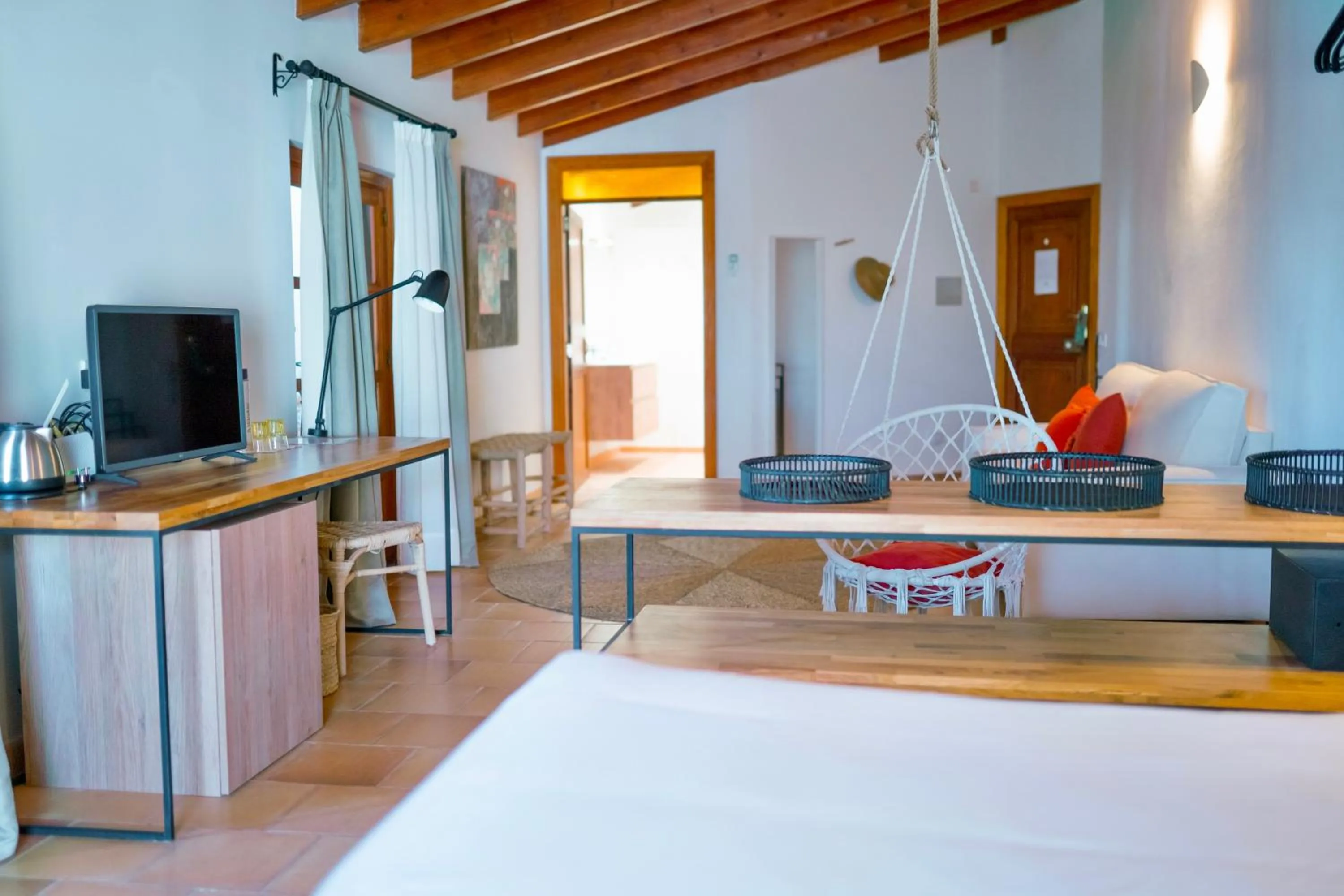 Bedroom, Bed in Curolla Petit Hotel