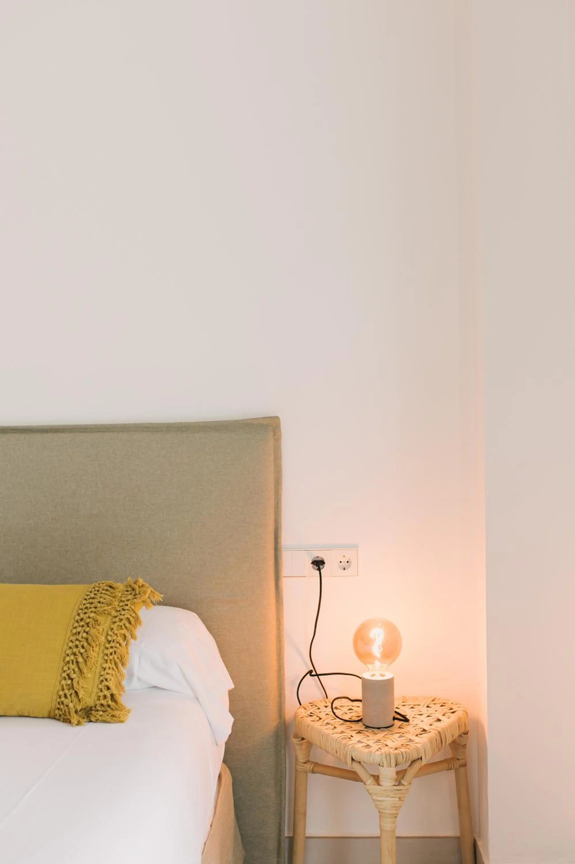 Bed in Curolla Petit Hotel