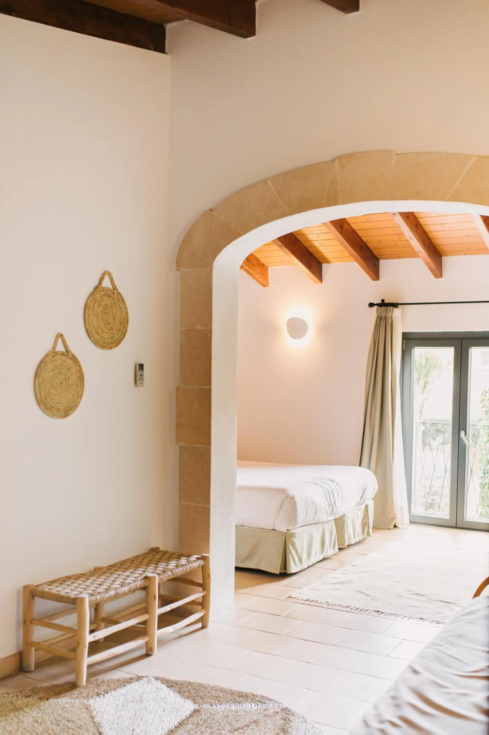 Bed in Curolla Petit Hotel