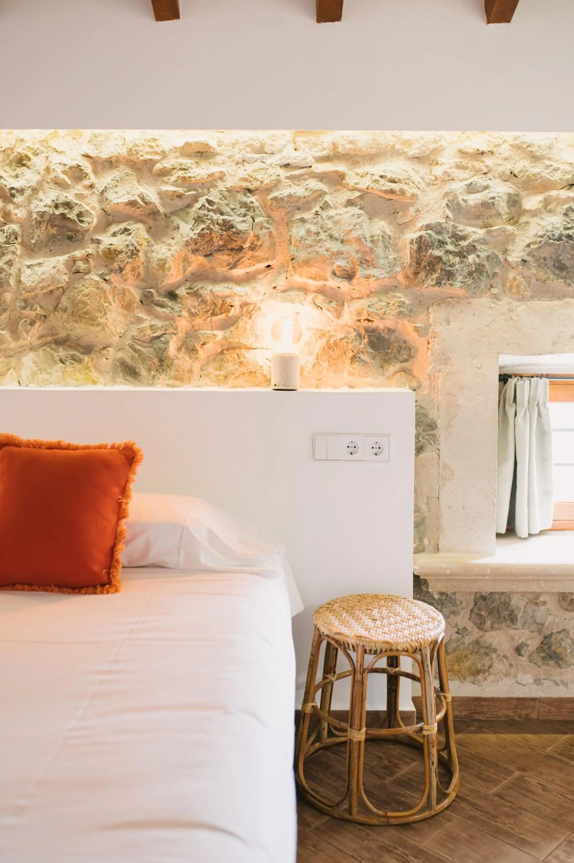 Bed in Curolla Petit Hotel