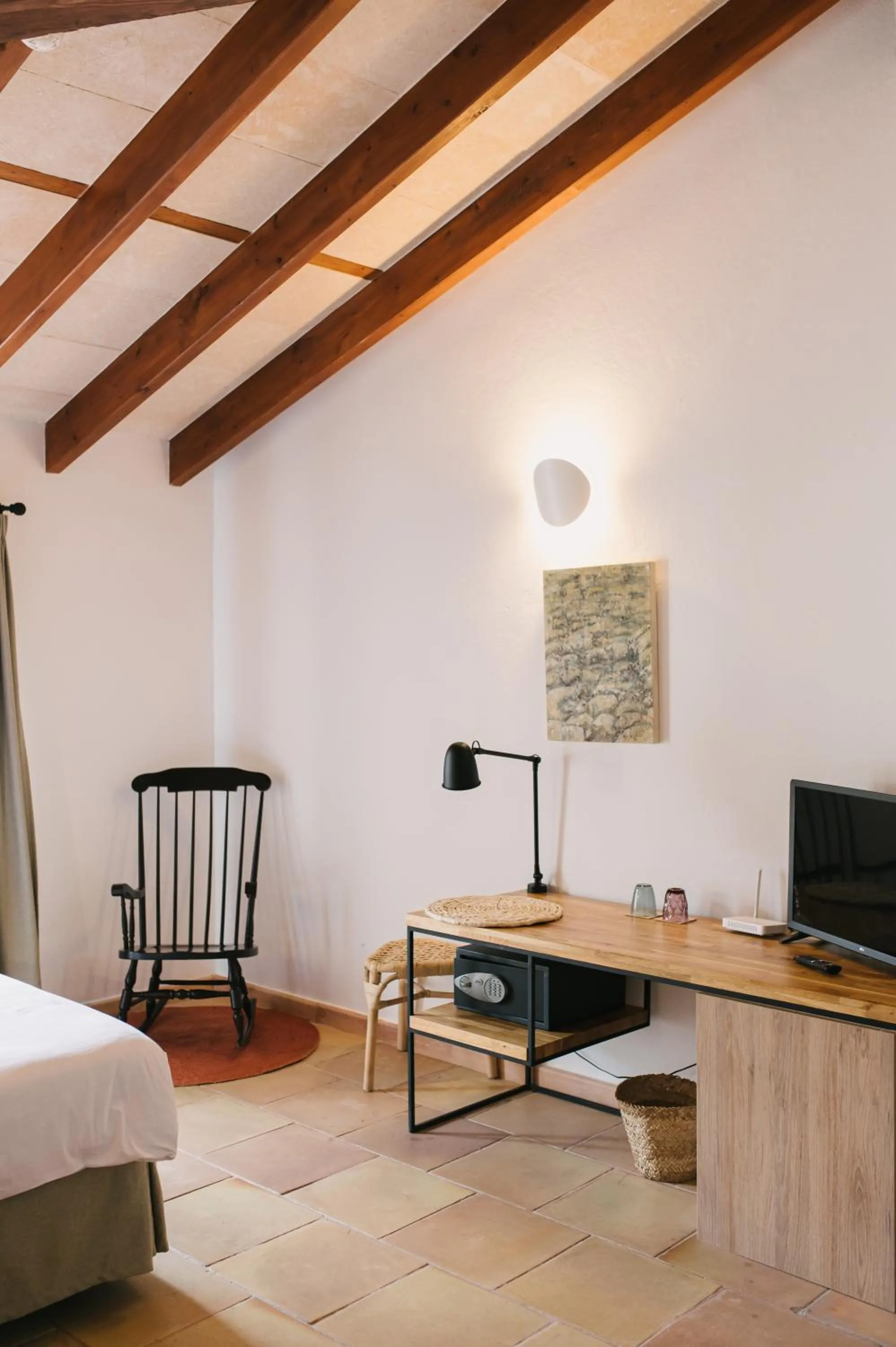 Bed in Curolla Petit Hotel