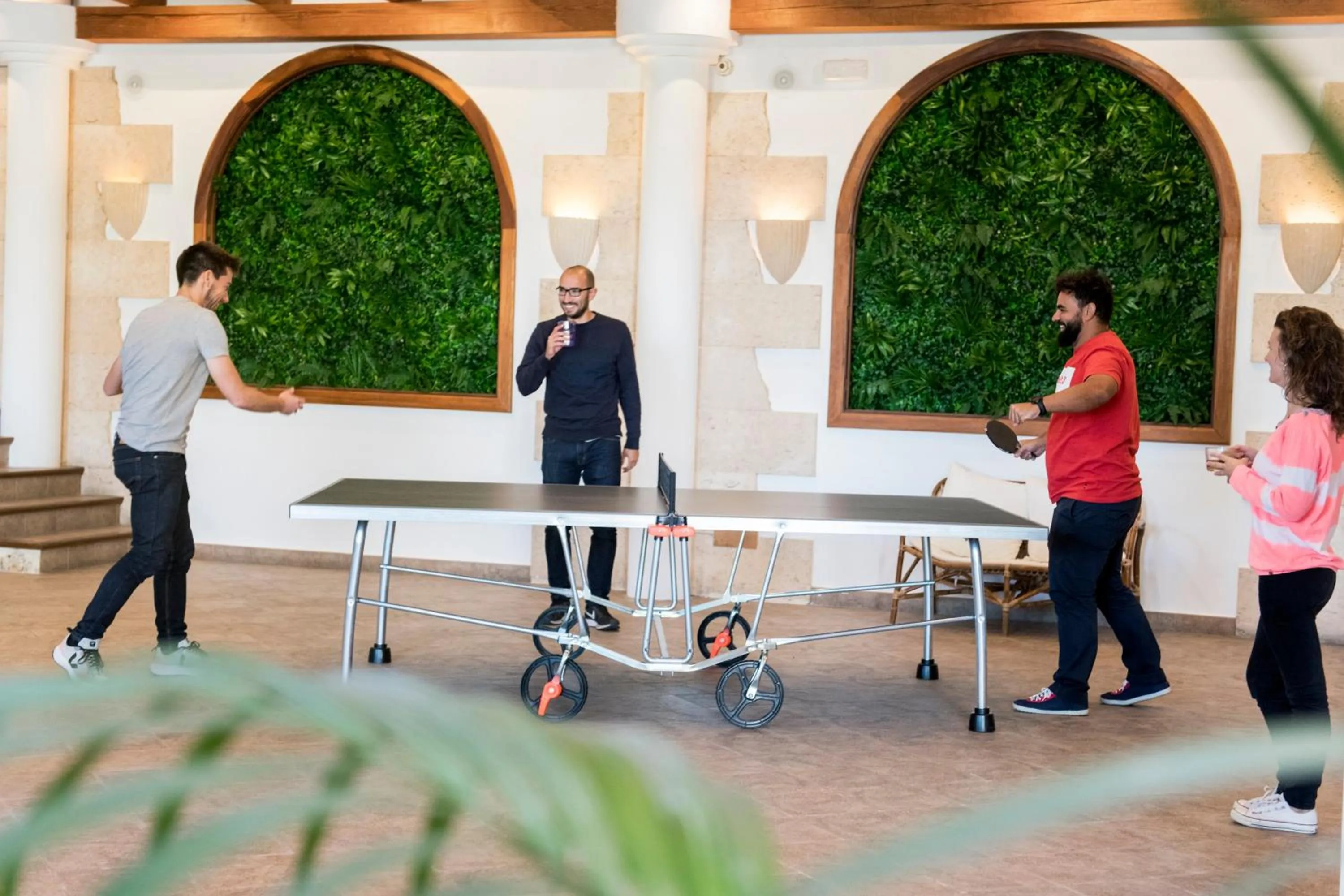 People in Curolla Petit Hotel