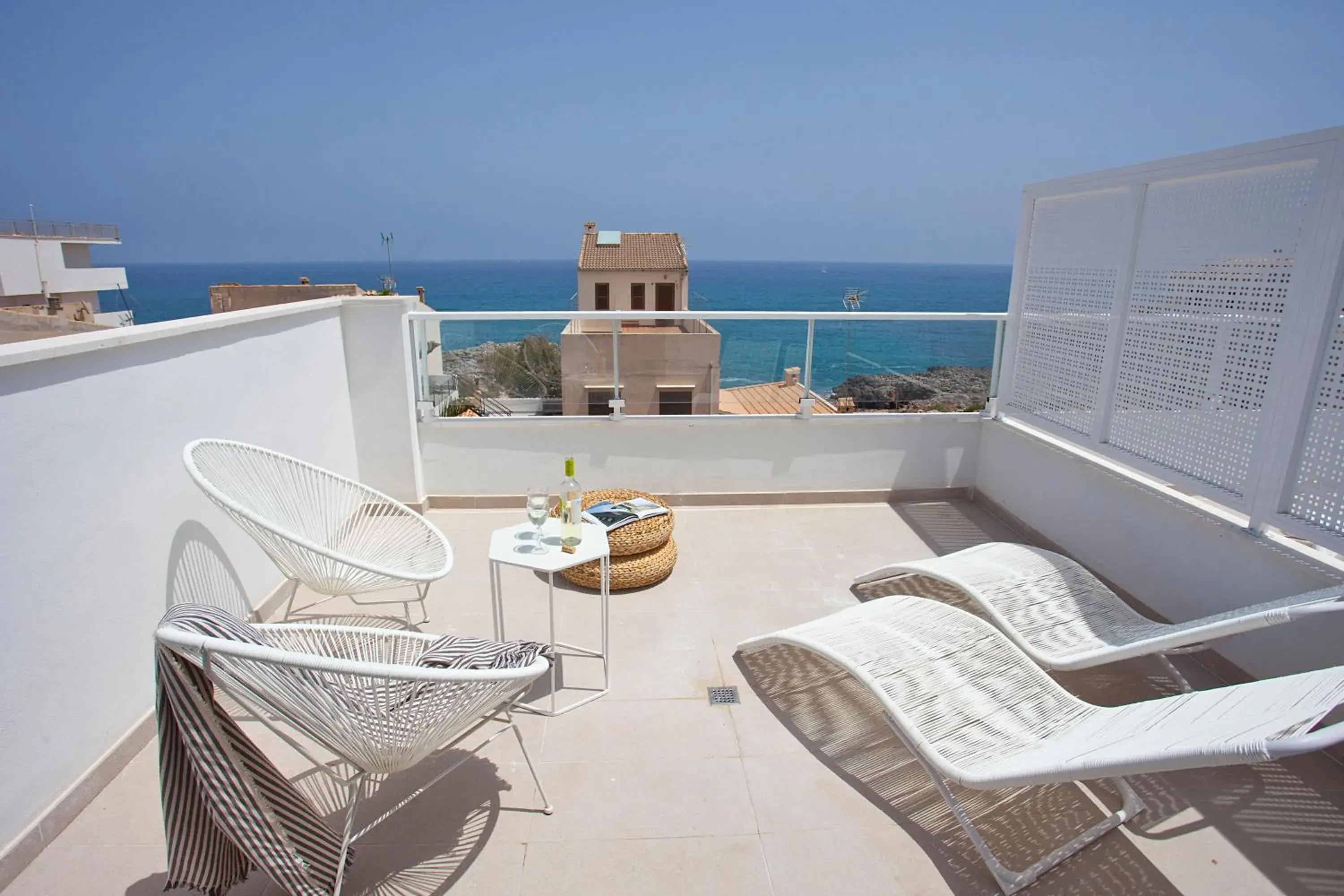 Balcony/Terrace in BJ Cala Morlanda Estudios Balcony/Terrace in BJ Cala Morlanda Estudios