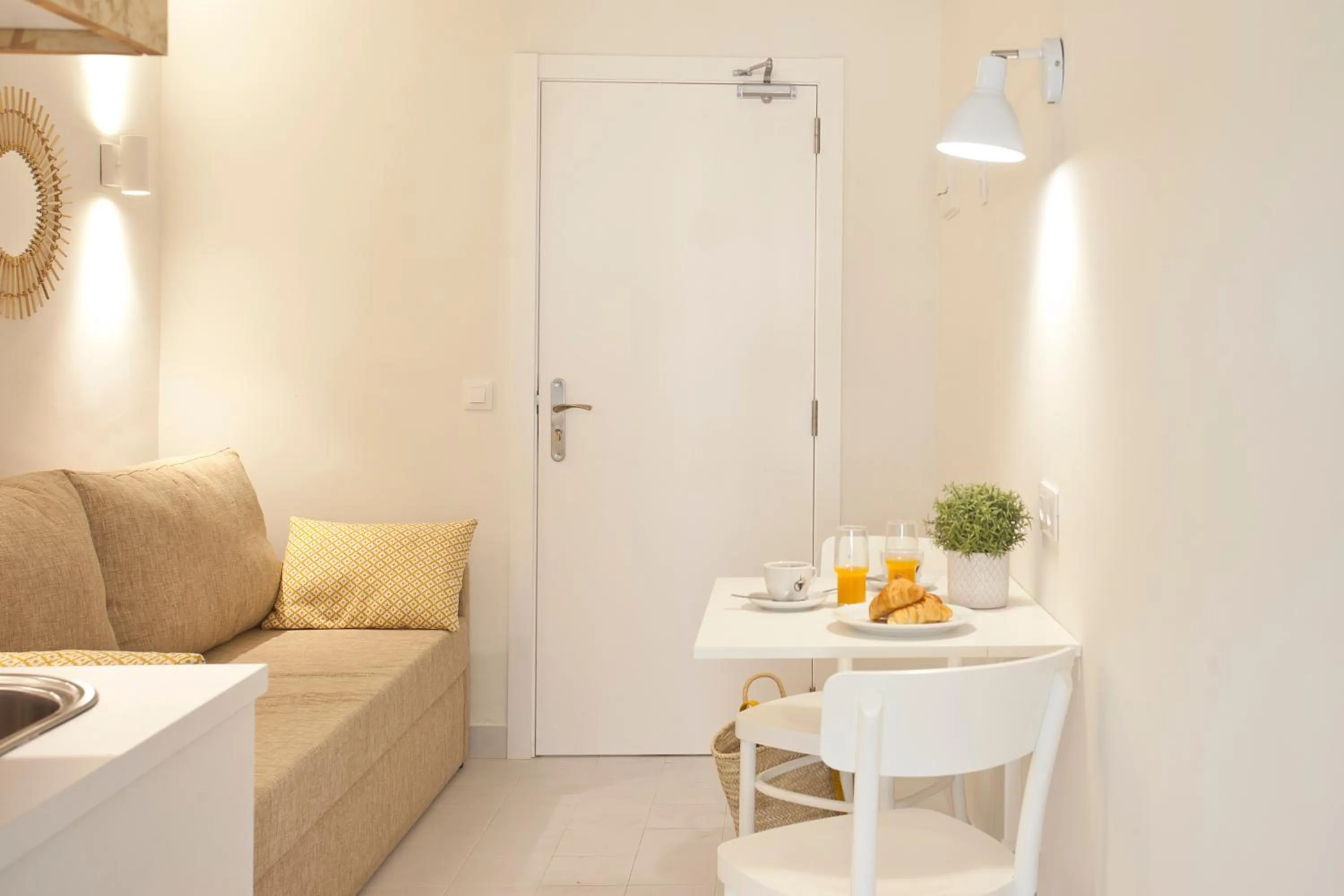 Living room in BJ Cala Morlanda Estudios