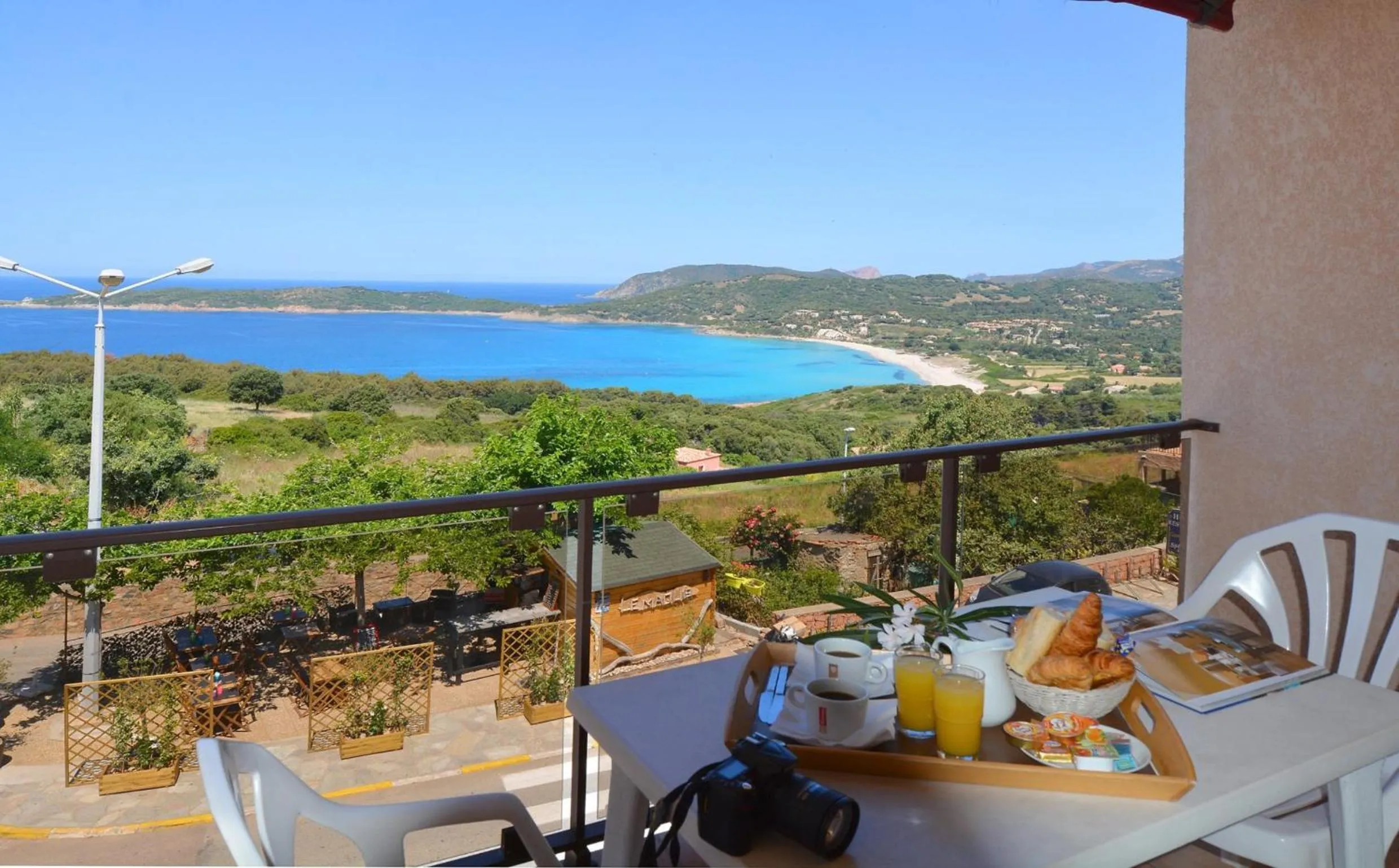 Sea view in Hotel & Restaurant le Saint Jean