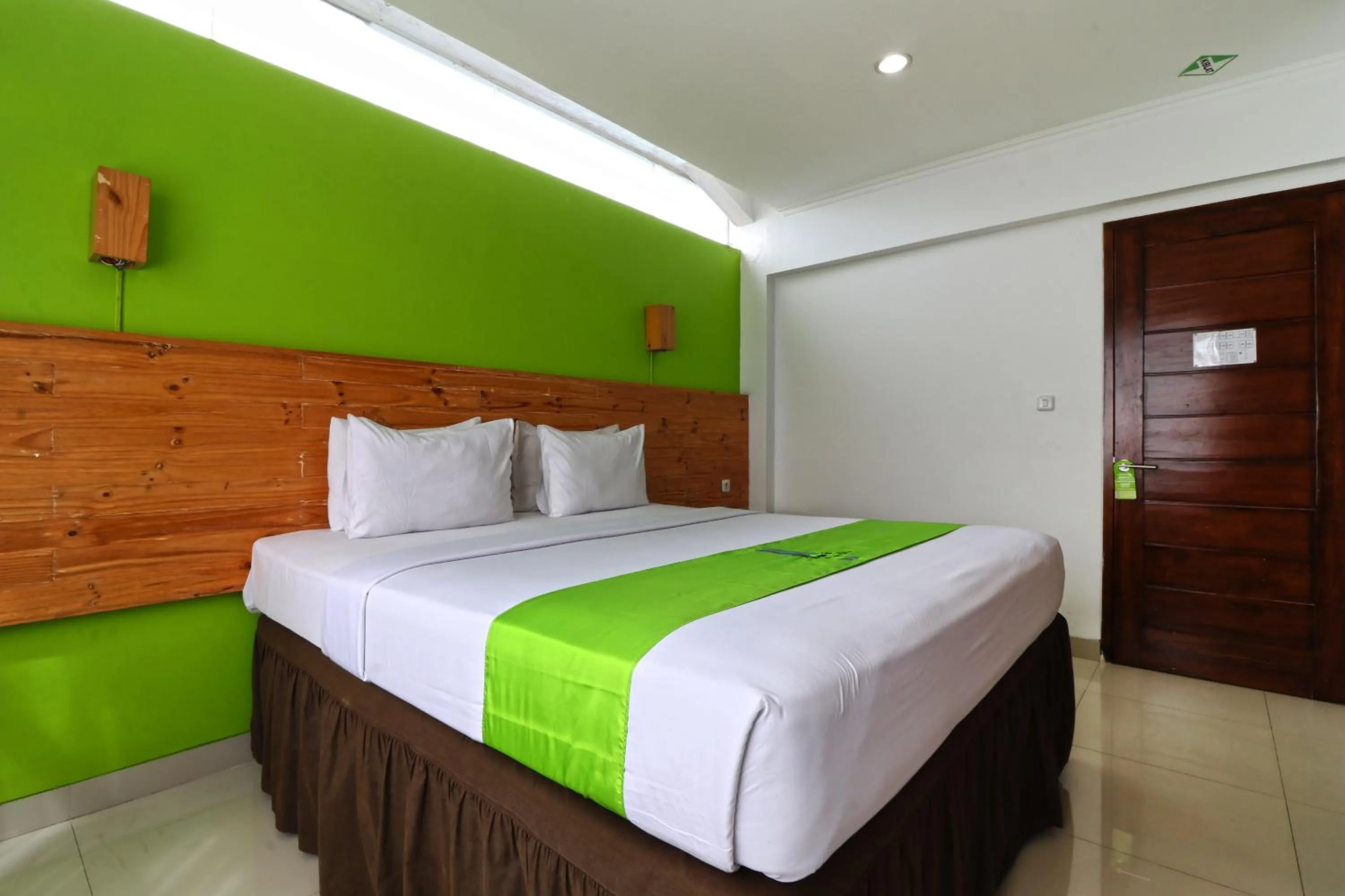 Bed in Hotel Bumi Makmur Indah