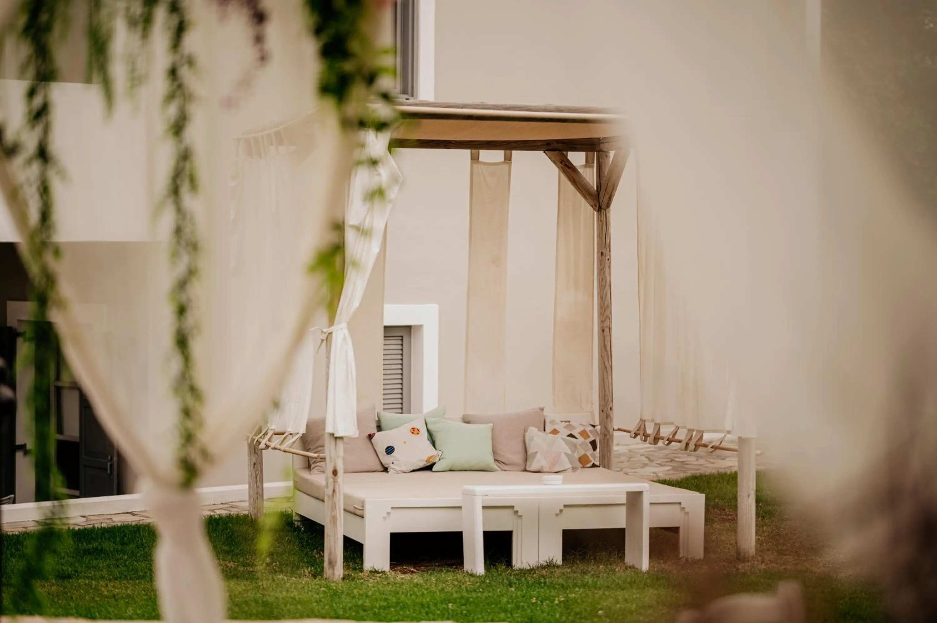 Garden in Iphigenia Mythic Retreat