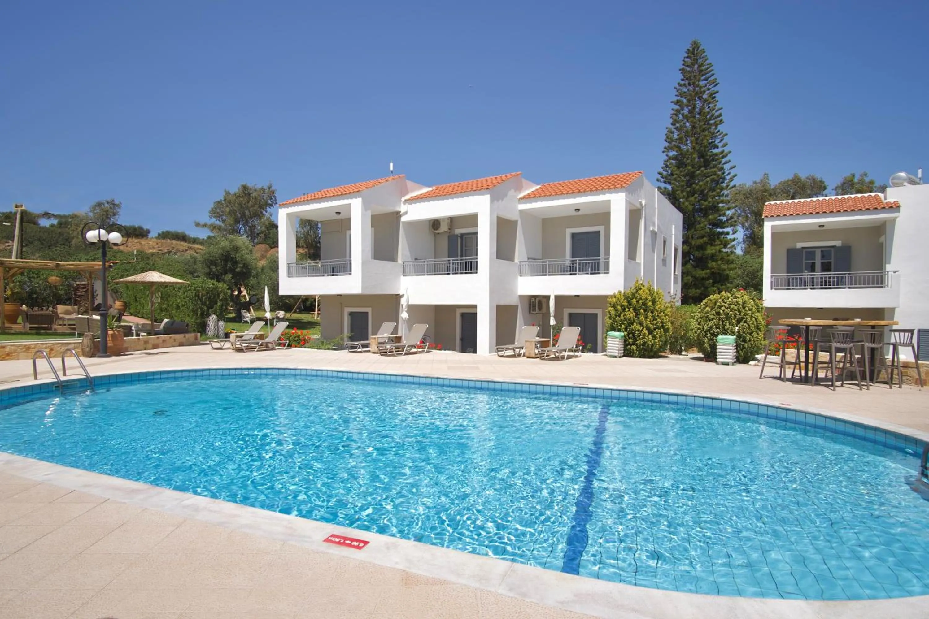 Swimming pool in Iphigenia Mythic Retreat