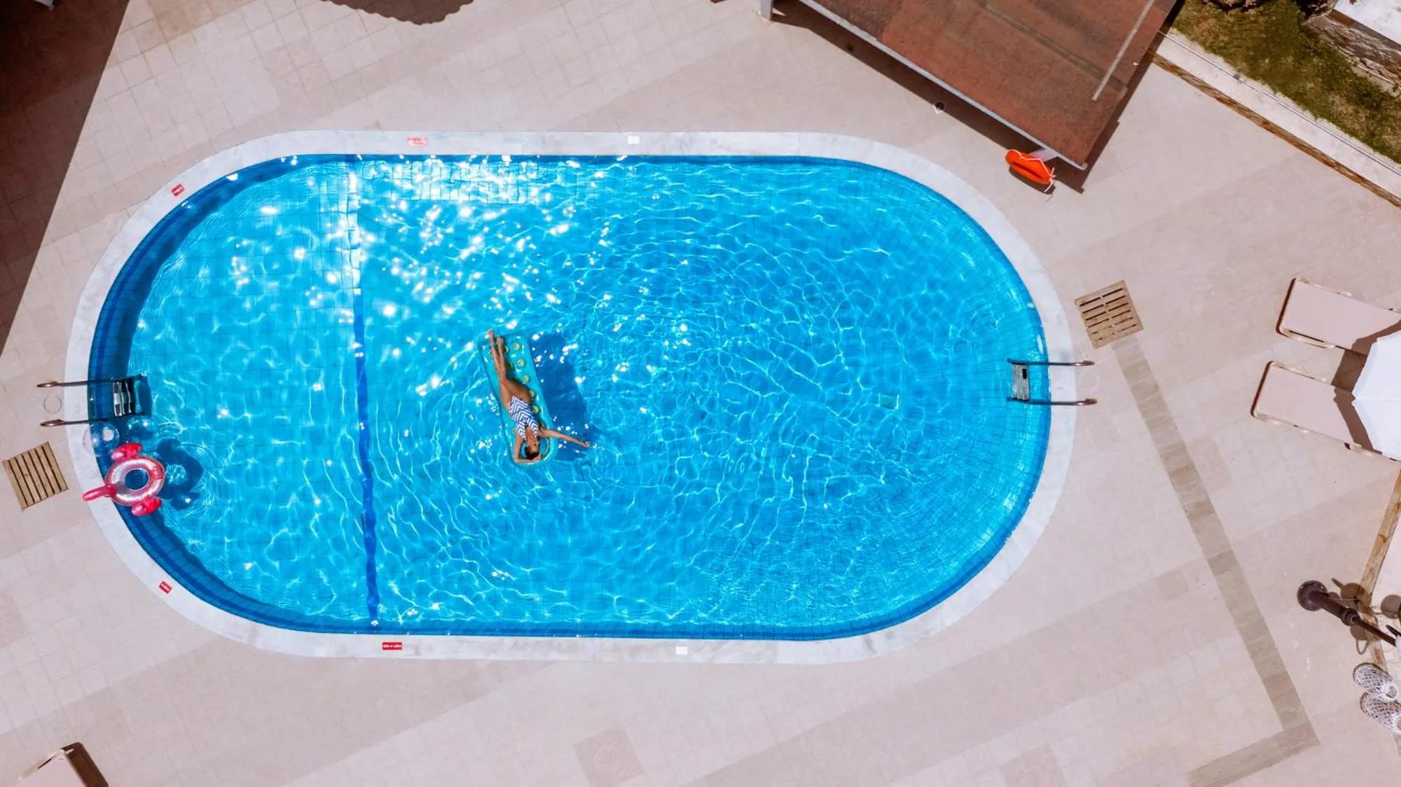 Swimming pool in Iphigenia Mythic Retreat