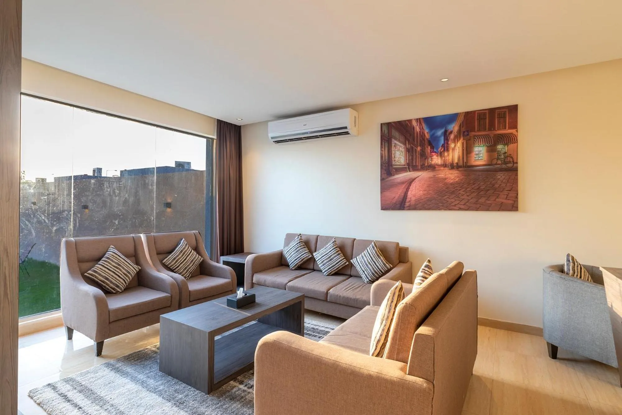 Living room in The Corner Hotel Resorts - Riyadh