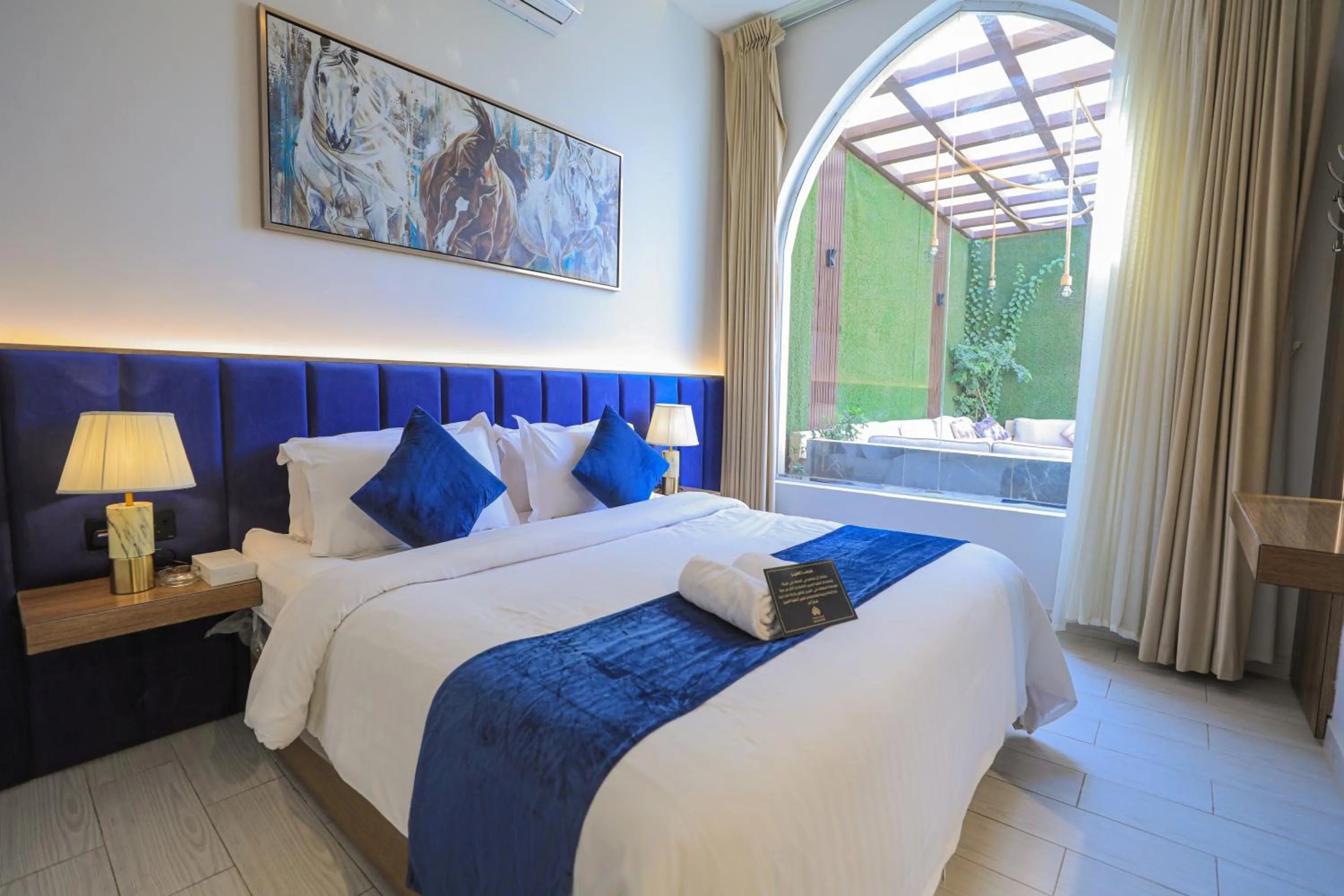 Bed in The Corner Hotel Resorts - Riyadh