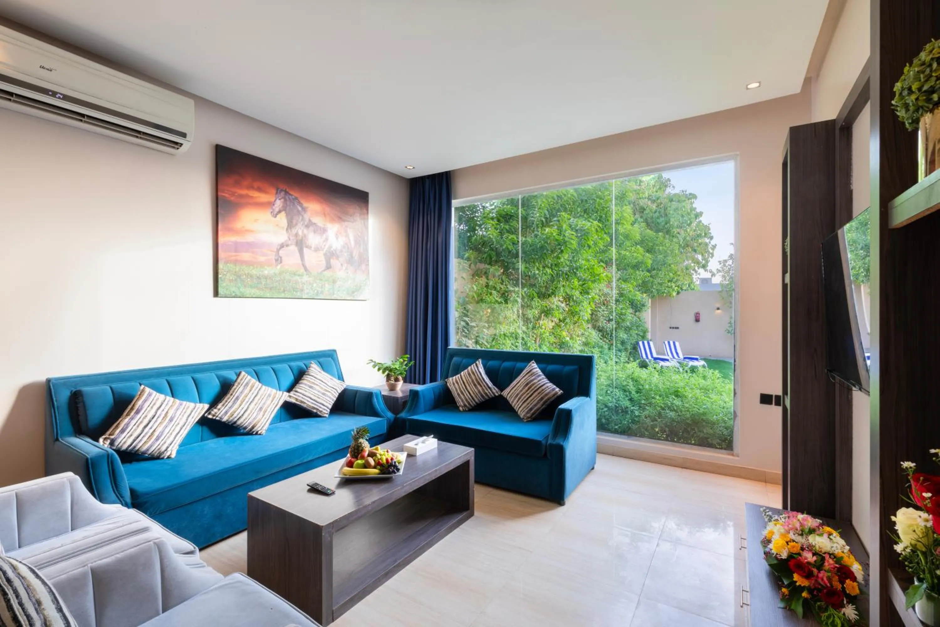 Living room in The Corner Hotel Resorts - Riyadh