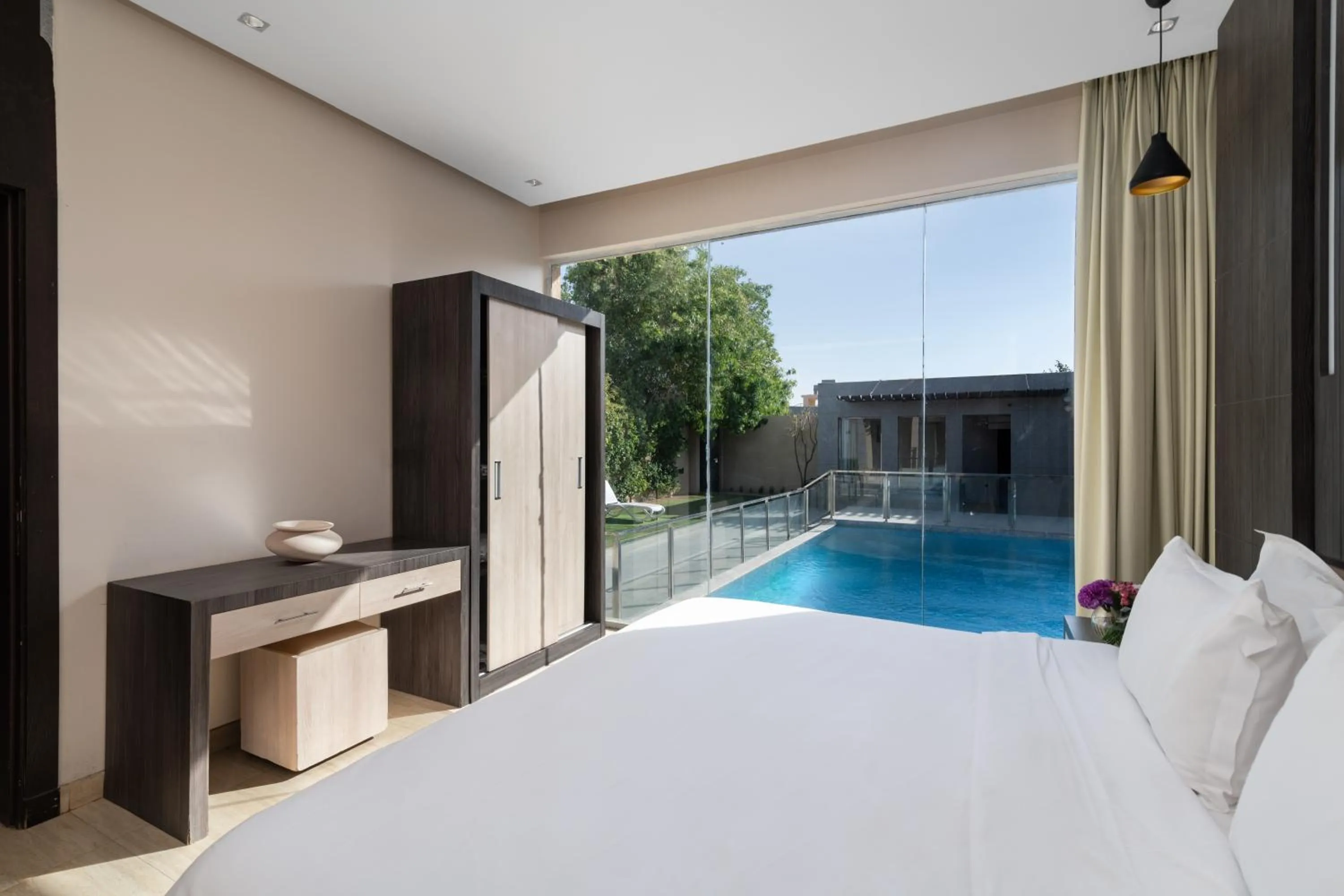 Bed in The Corner Hotel Resorts - Riyadh