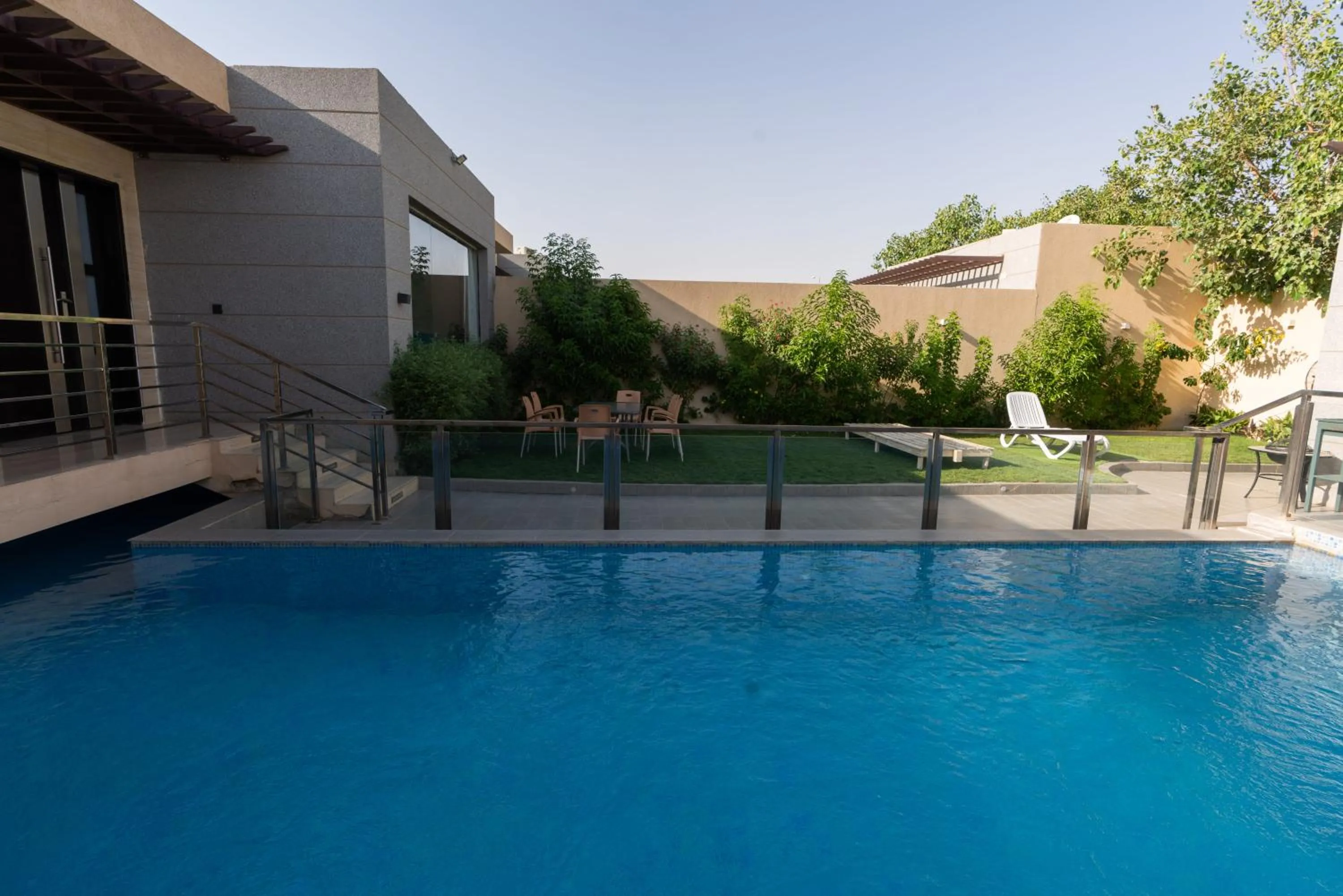 Swimming pool in The Corner Hotel Resorts - Riyadh