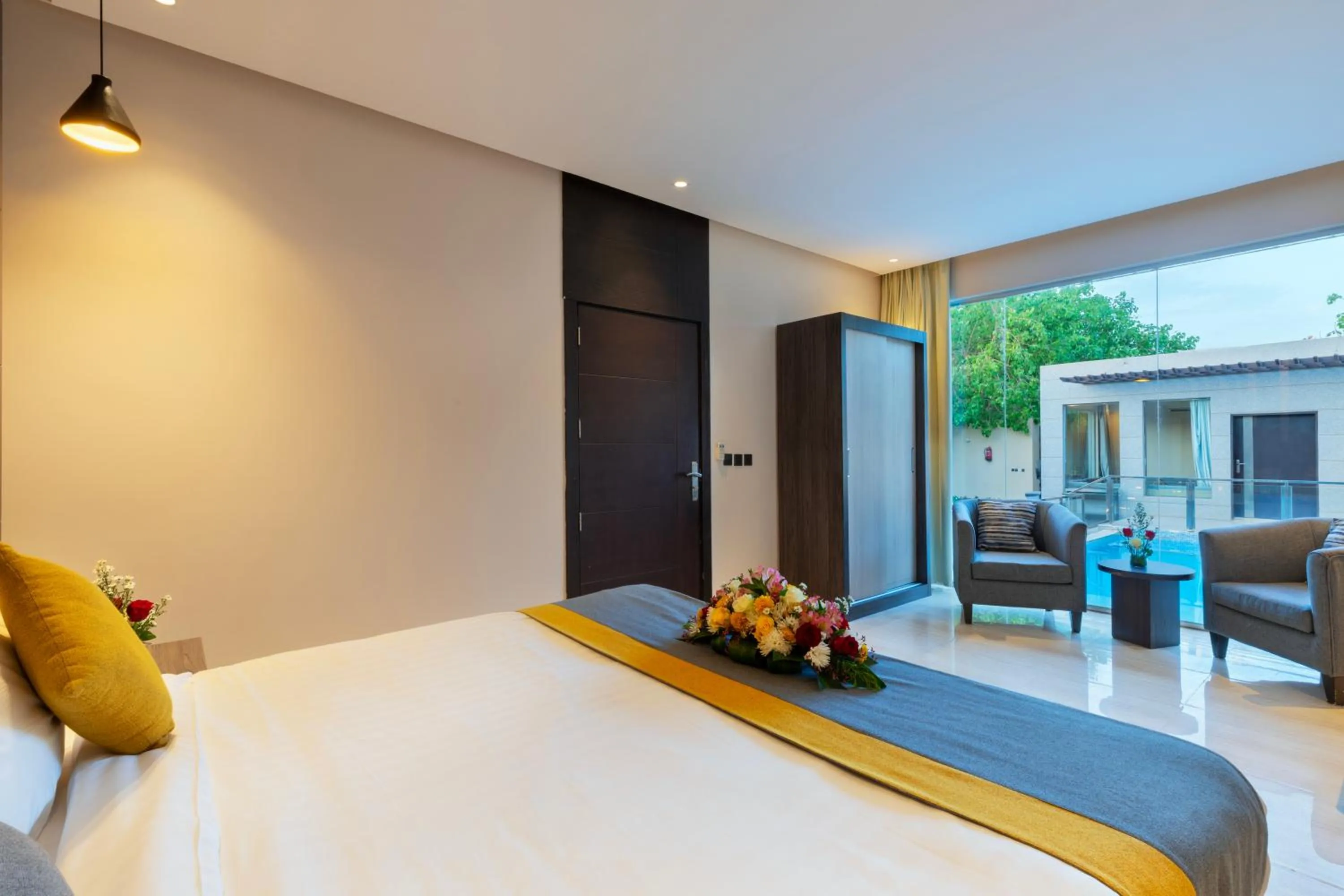 Bed in The Corner Hotel Resorts - Riyadh