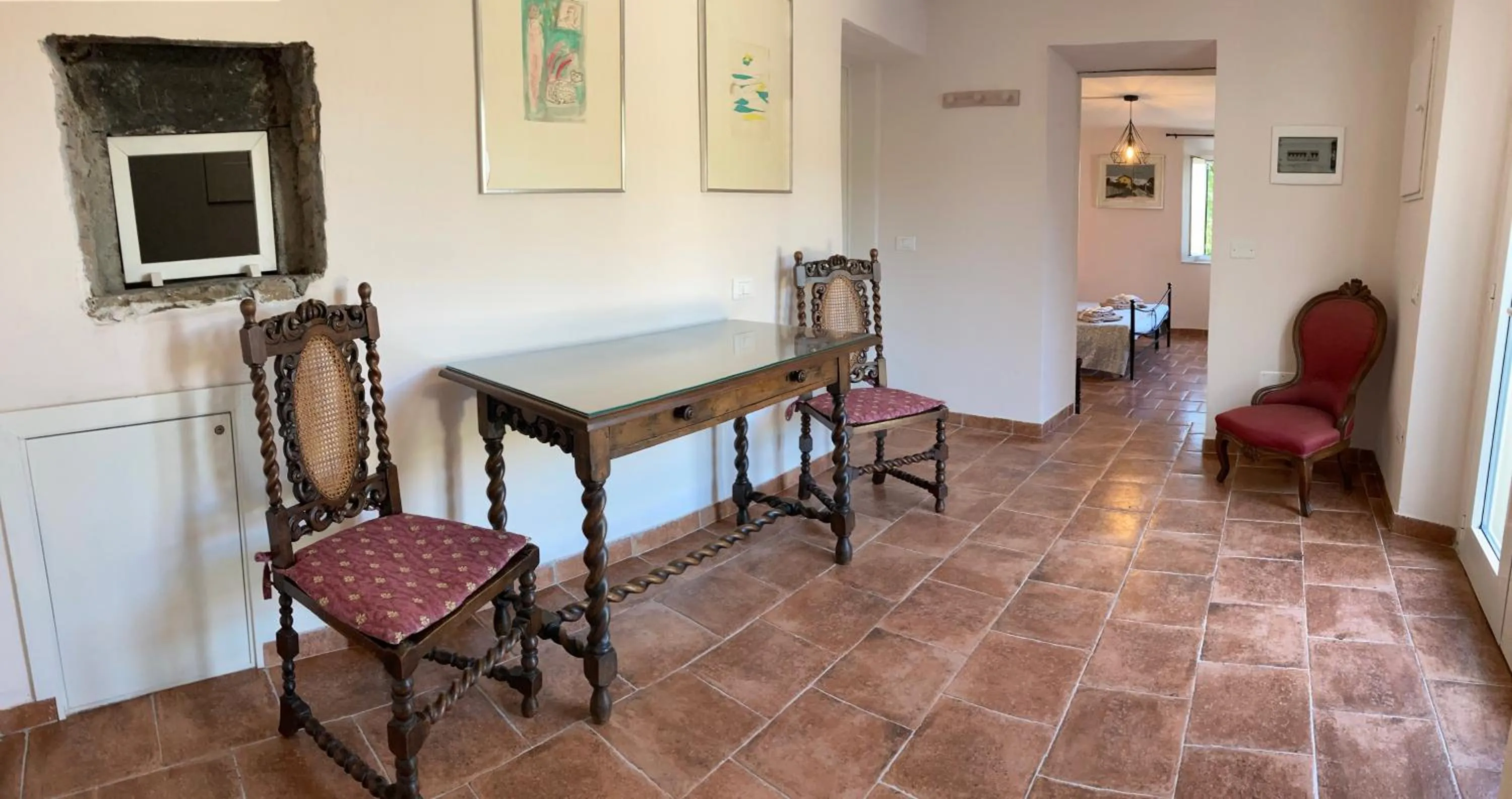 Facade/entrance in il Podere La Casina