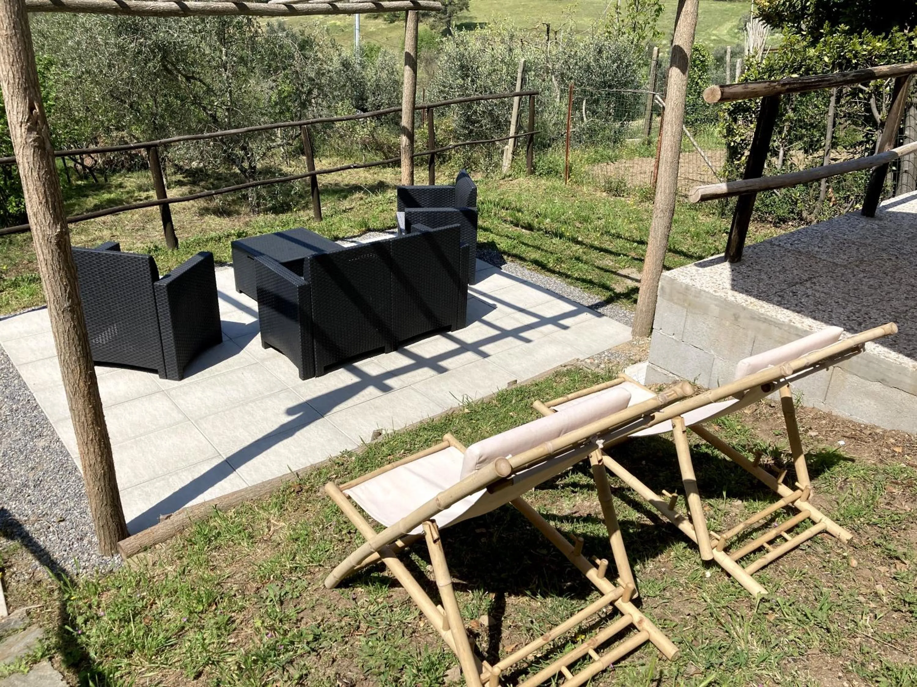 Hot Tub in il Podere La Casina