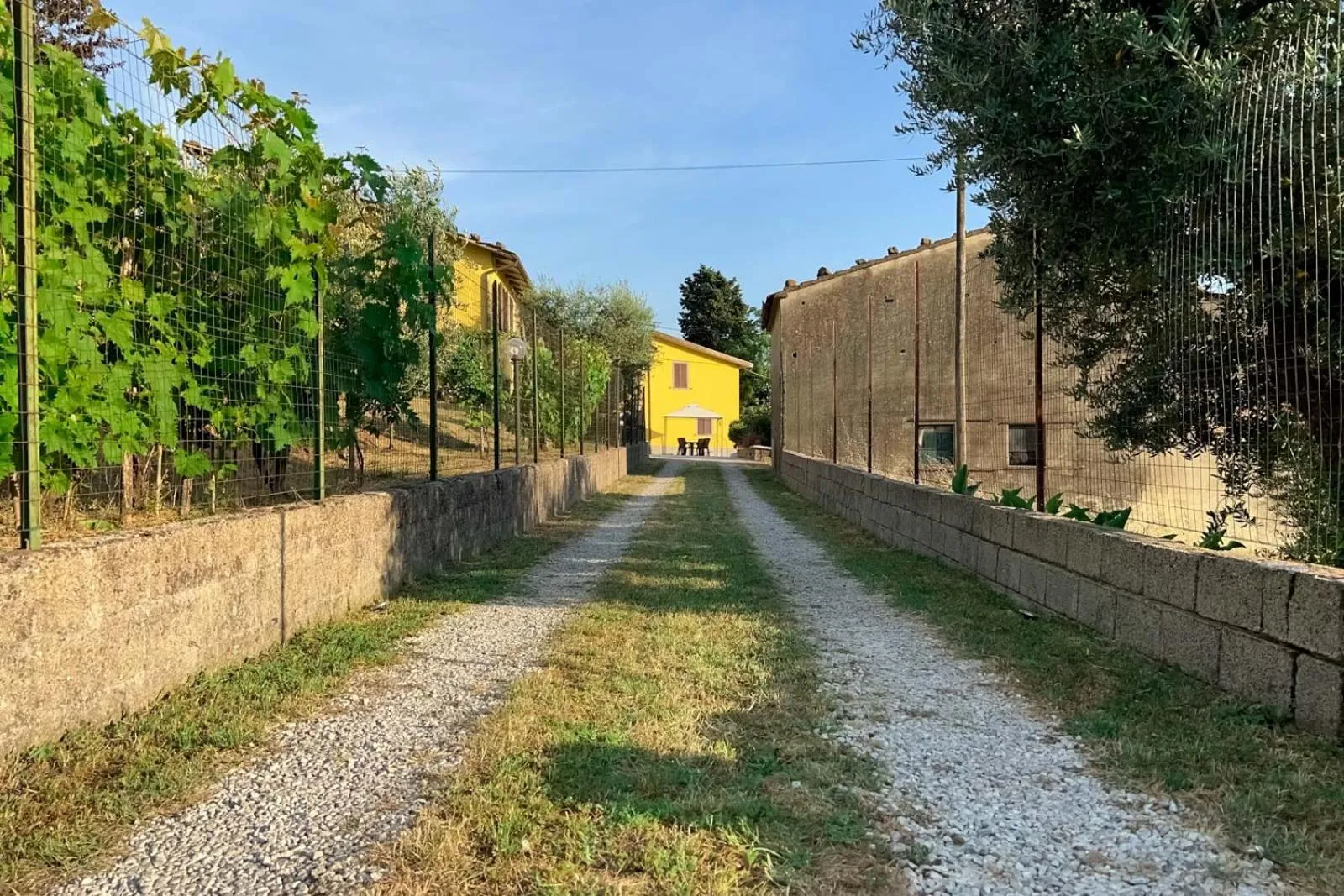 Facade/entrance in il Podere La Casina