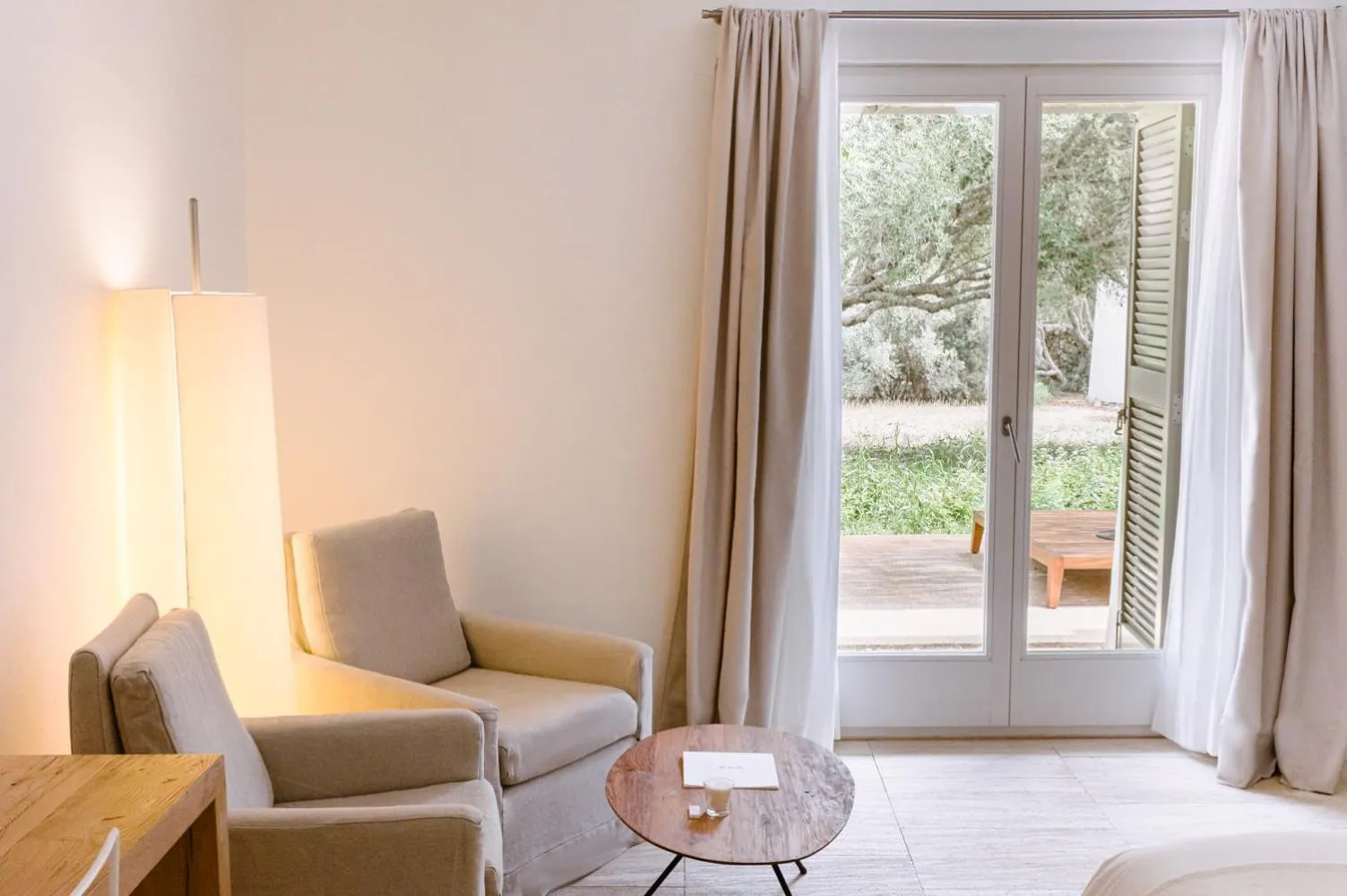 Double Room with Garden View in Torralbenc, a Small Luxury Hotel of the World
