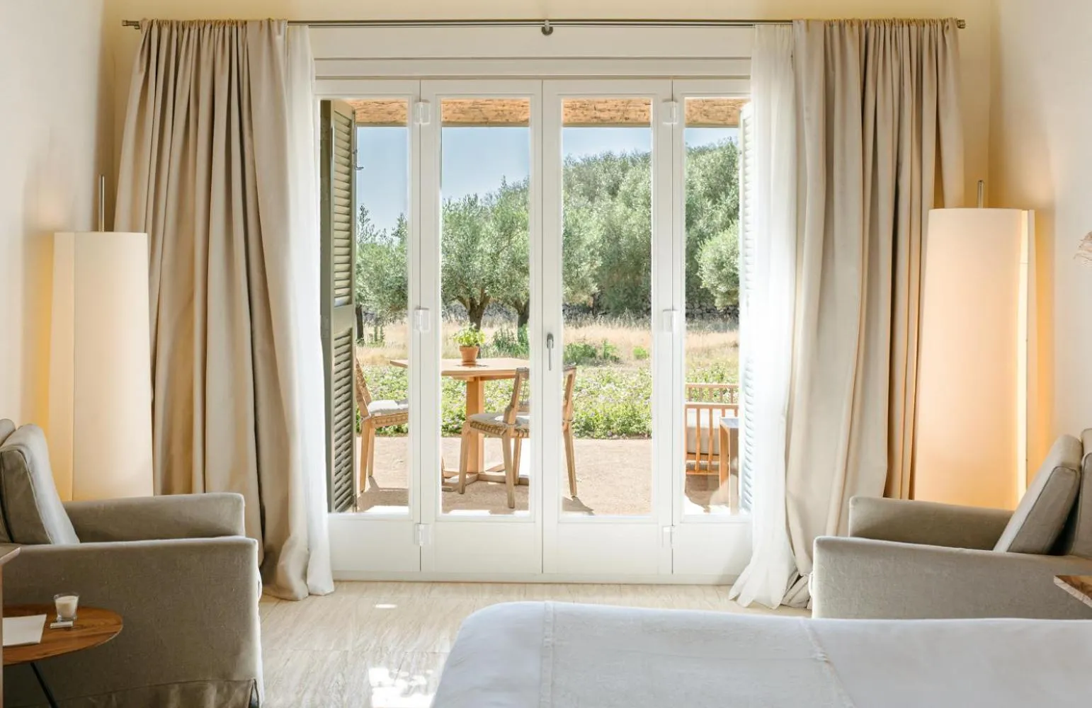 Superior Double Room with Garden View in Torralbenc, a Small Luxury Hotel of the World