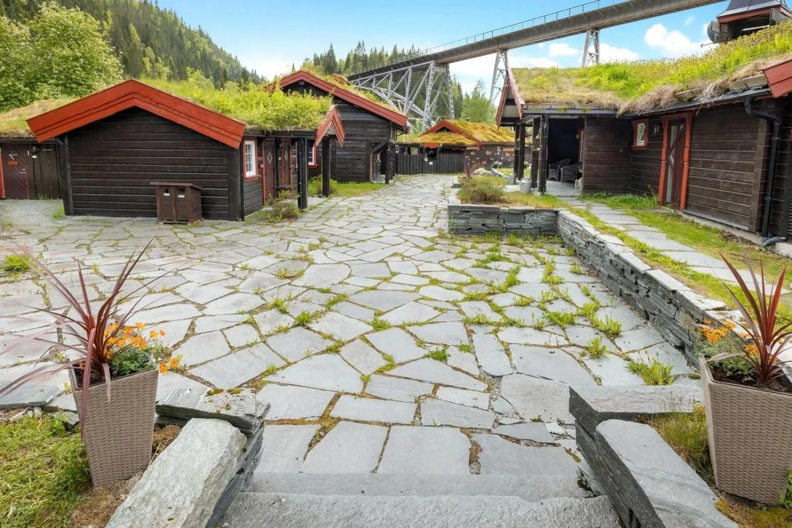 Patio in Namsentunet