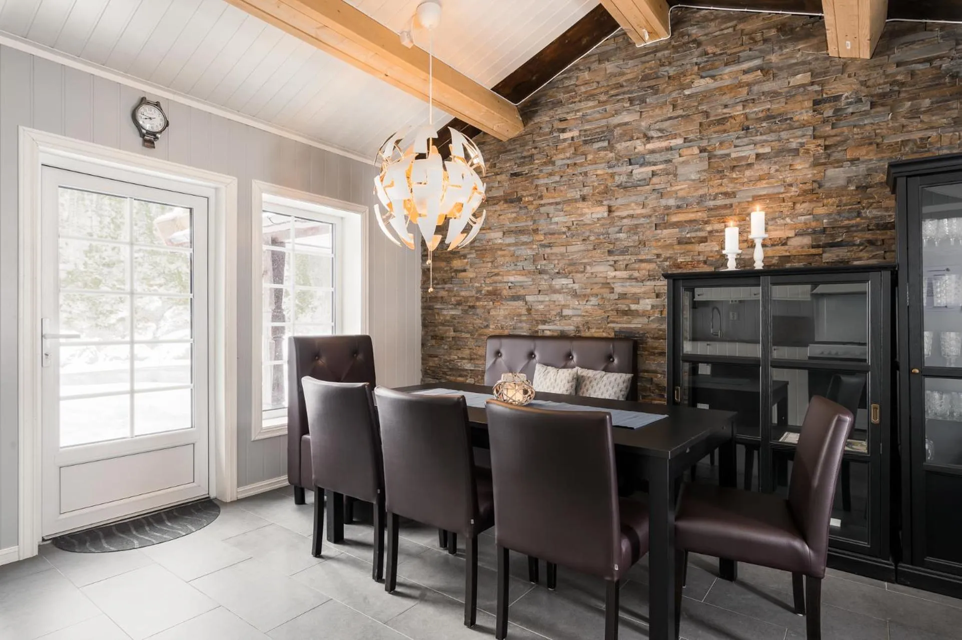 Kitchen or kitchenette in Namsentunet