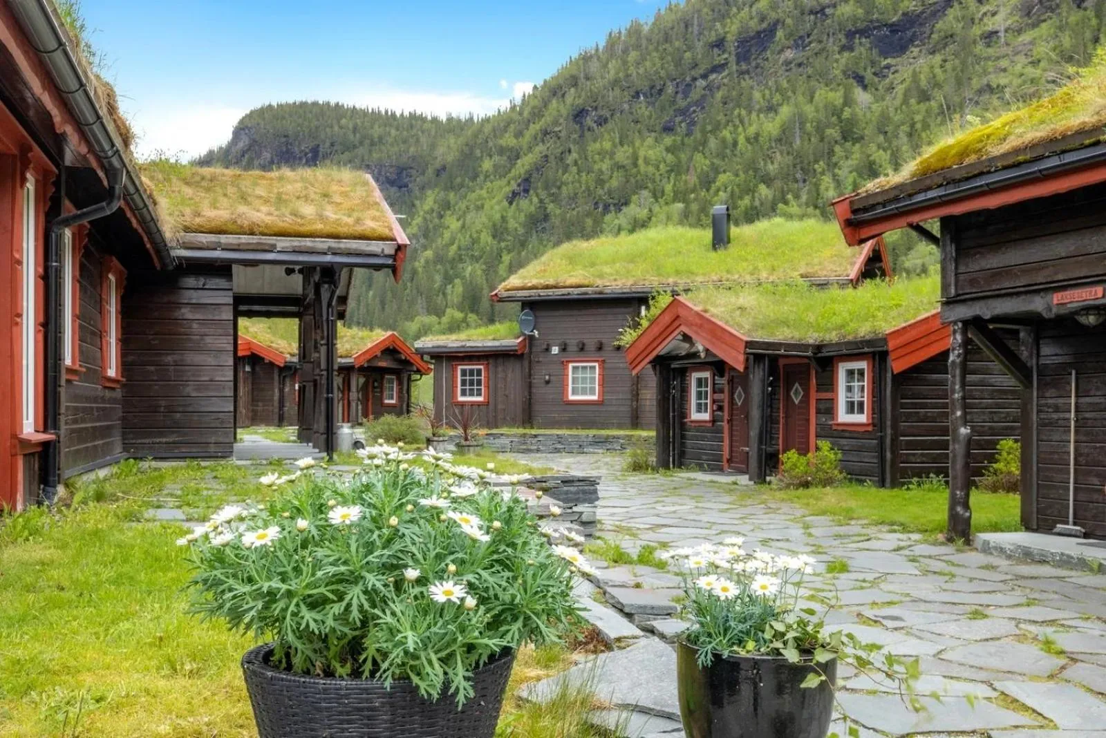 Patio in Namsentunet