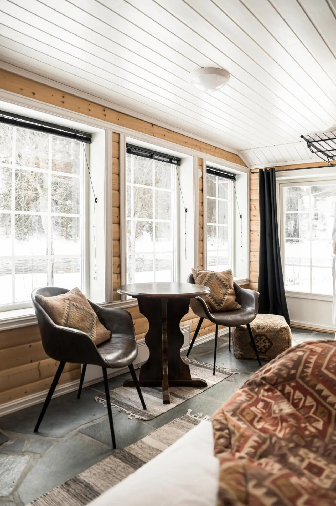 View (from property/room), Bed in Namsentunet