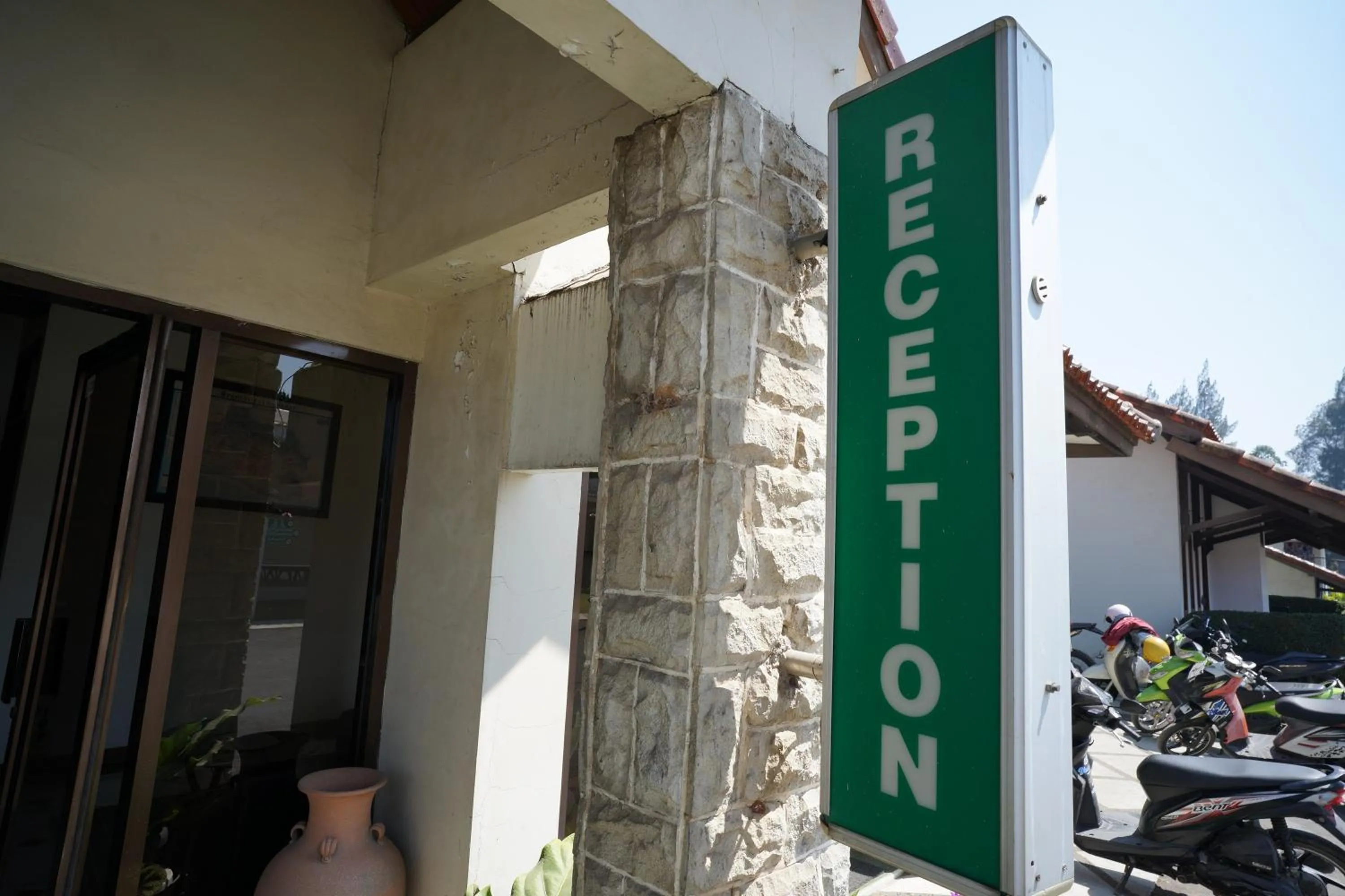 Text overlay in Citere Resort Hotel