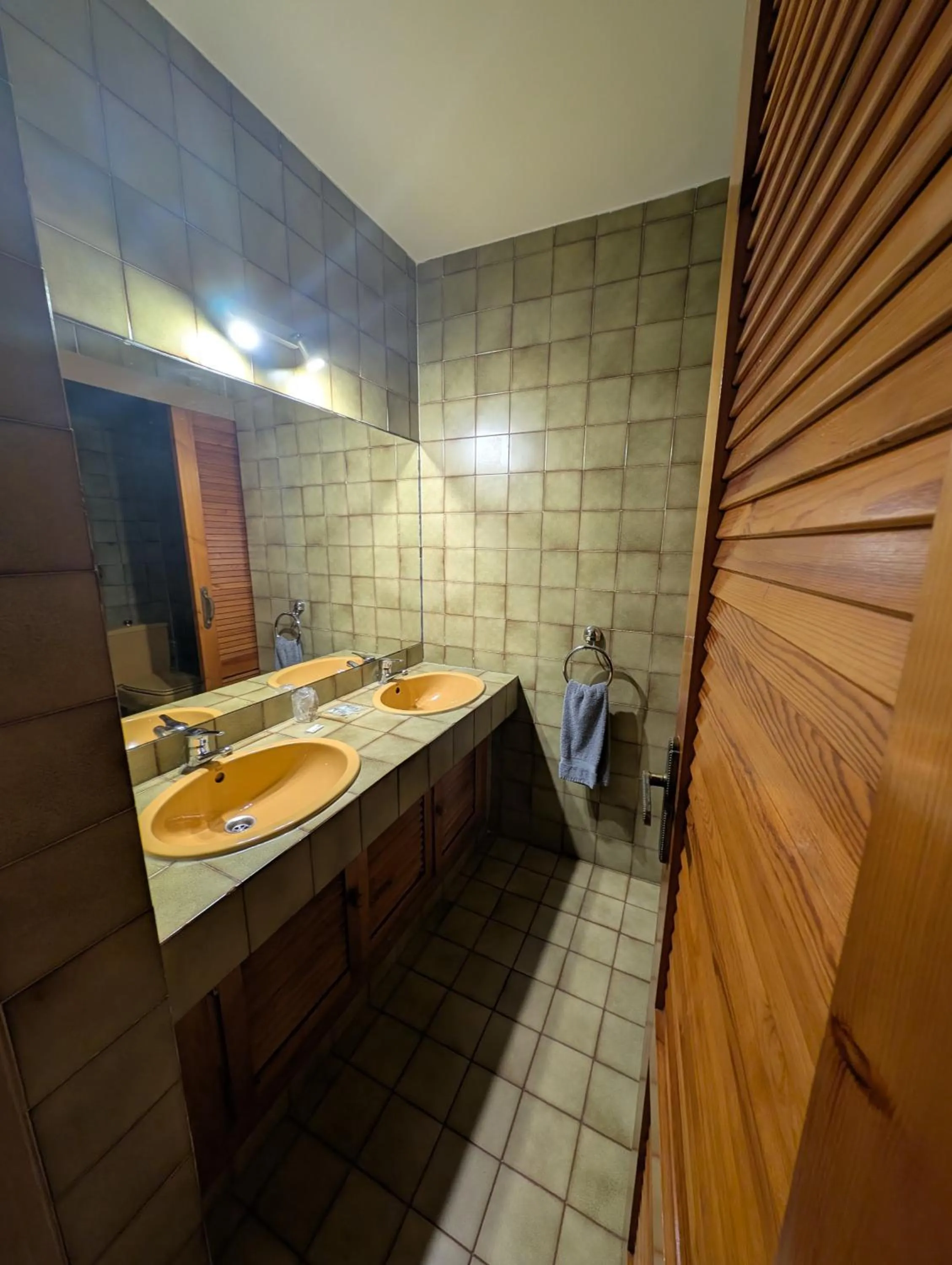 Bathroom in Hotel Santa María