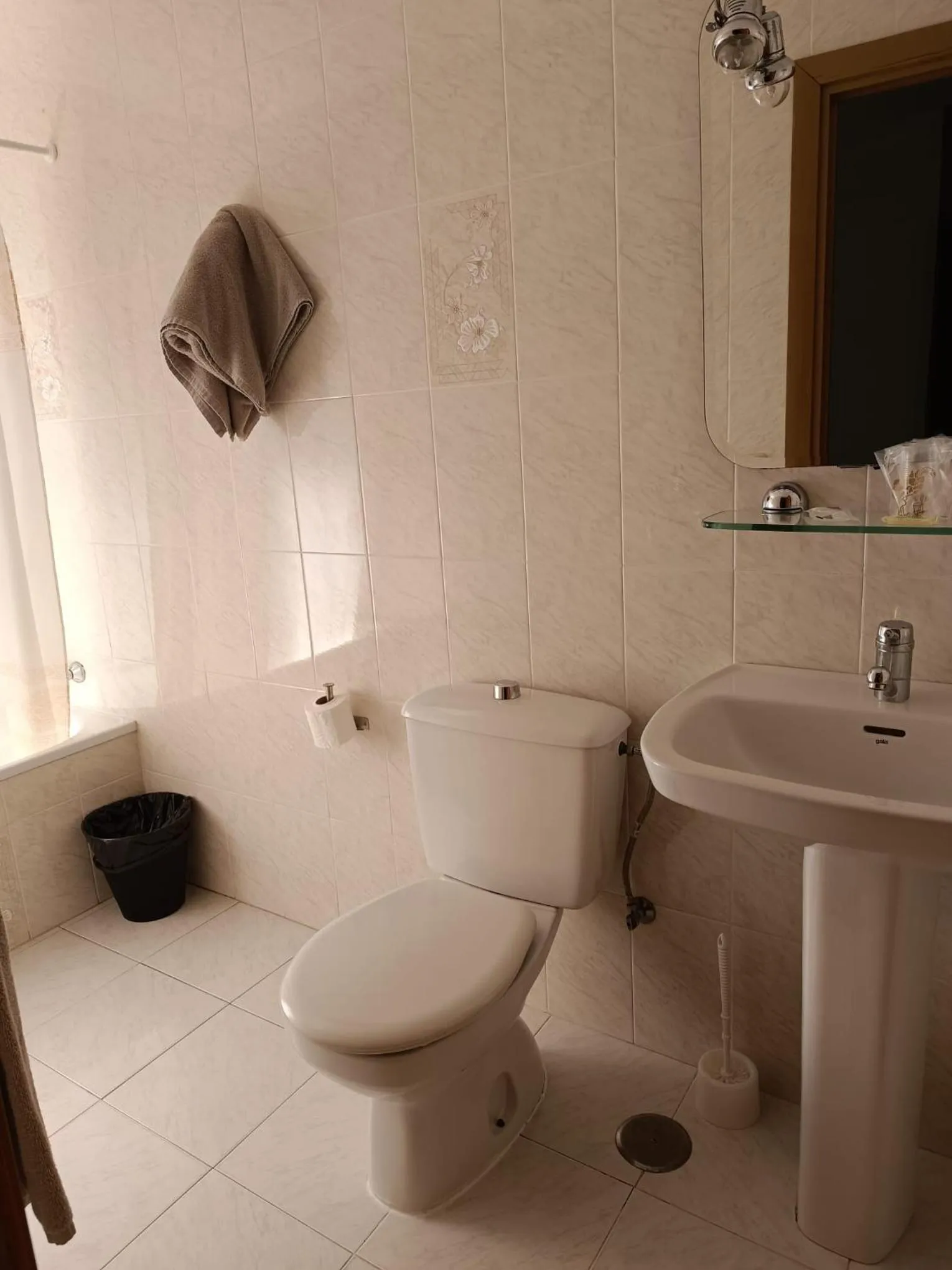 Bathroom in Hotel Santa María