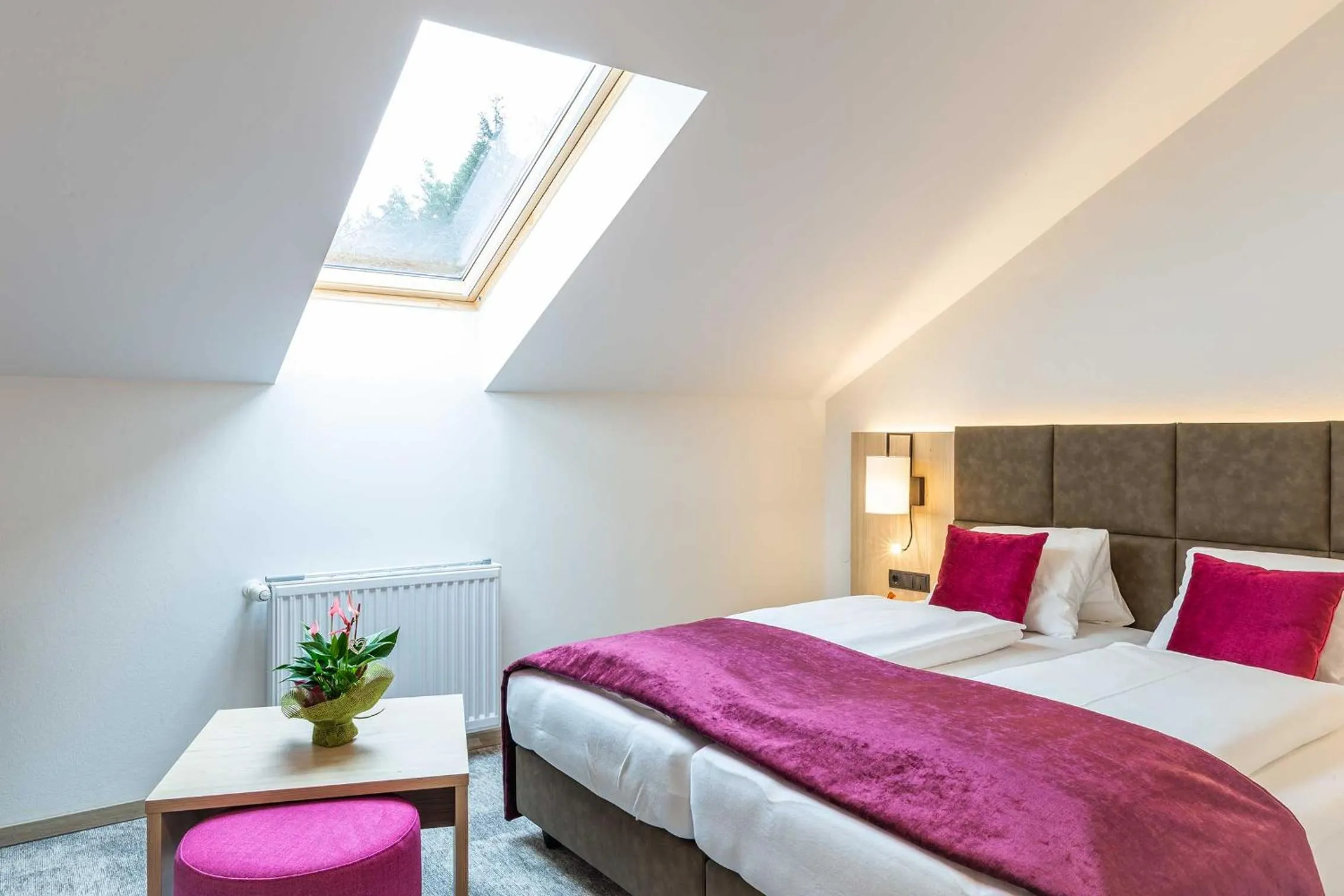 Bed in Gasthof "zur Bahn"