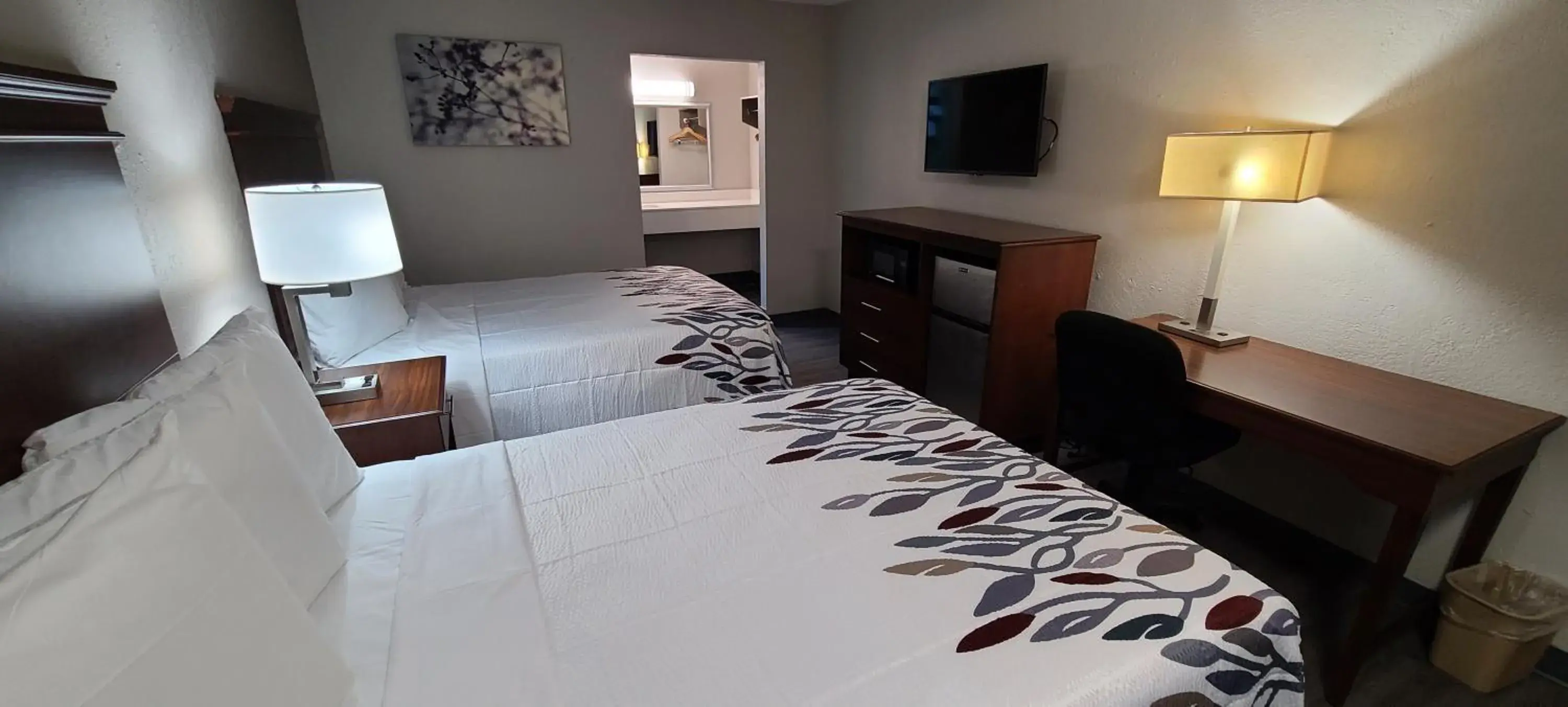 Bedroom, Bed in Red Roof Inn LaGrange Bedroom, Bed in Red Roof Inn LaGrange