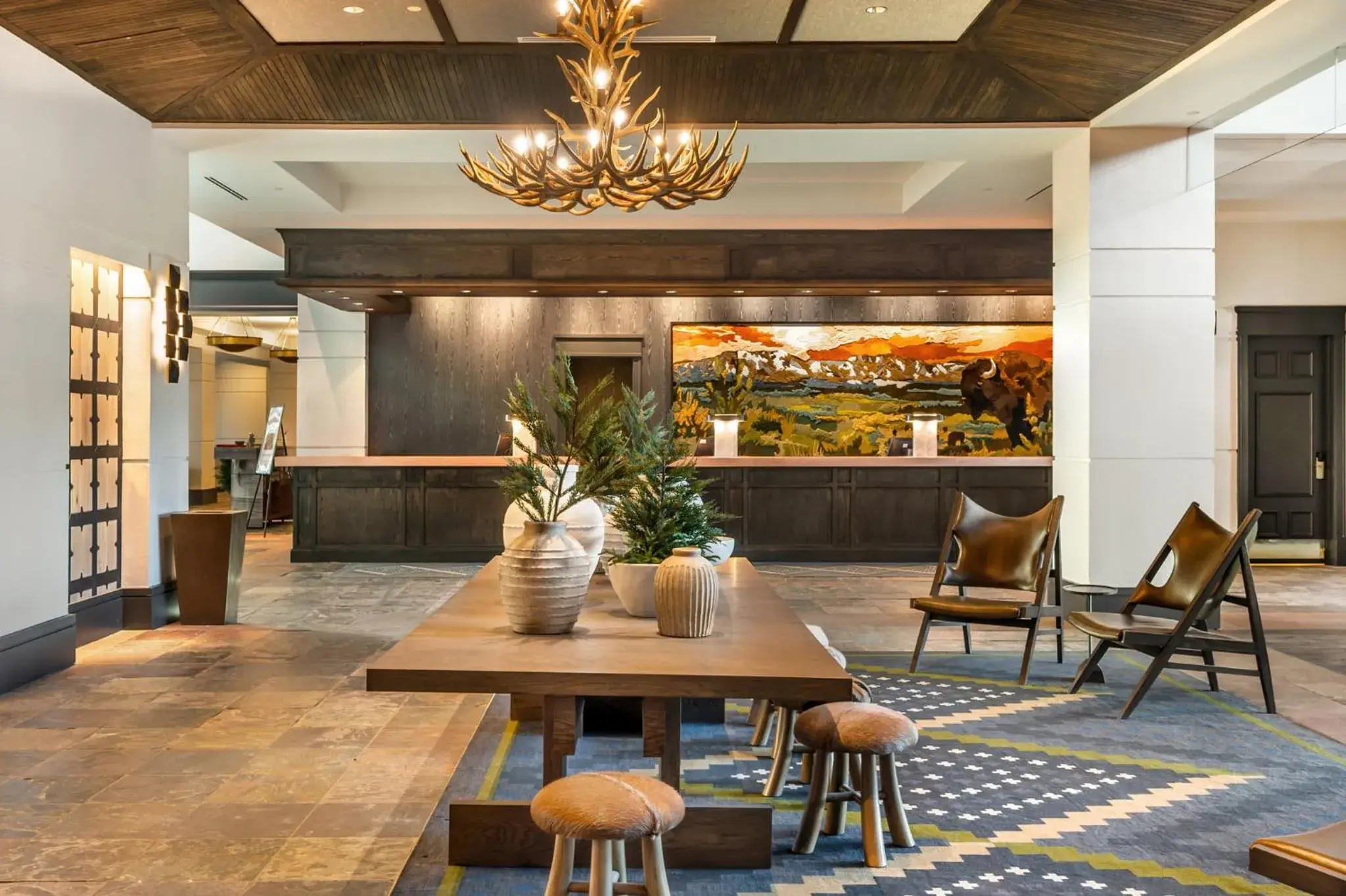 Lobby or reception in Omni Interlocken Hotel Lobby or reception in Omni Interlocken Hotel