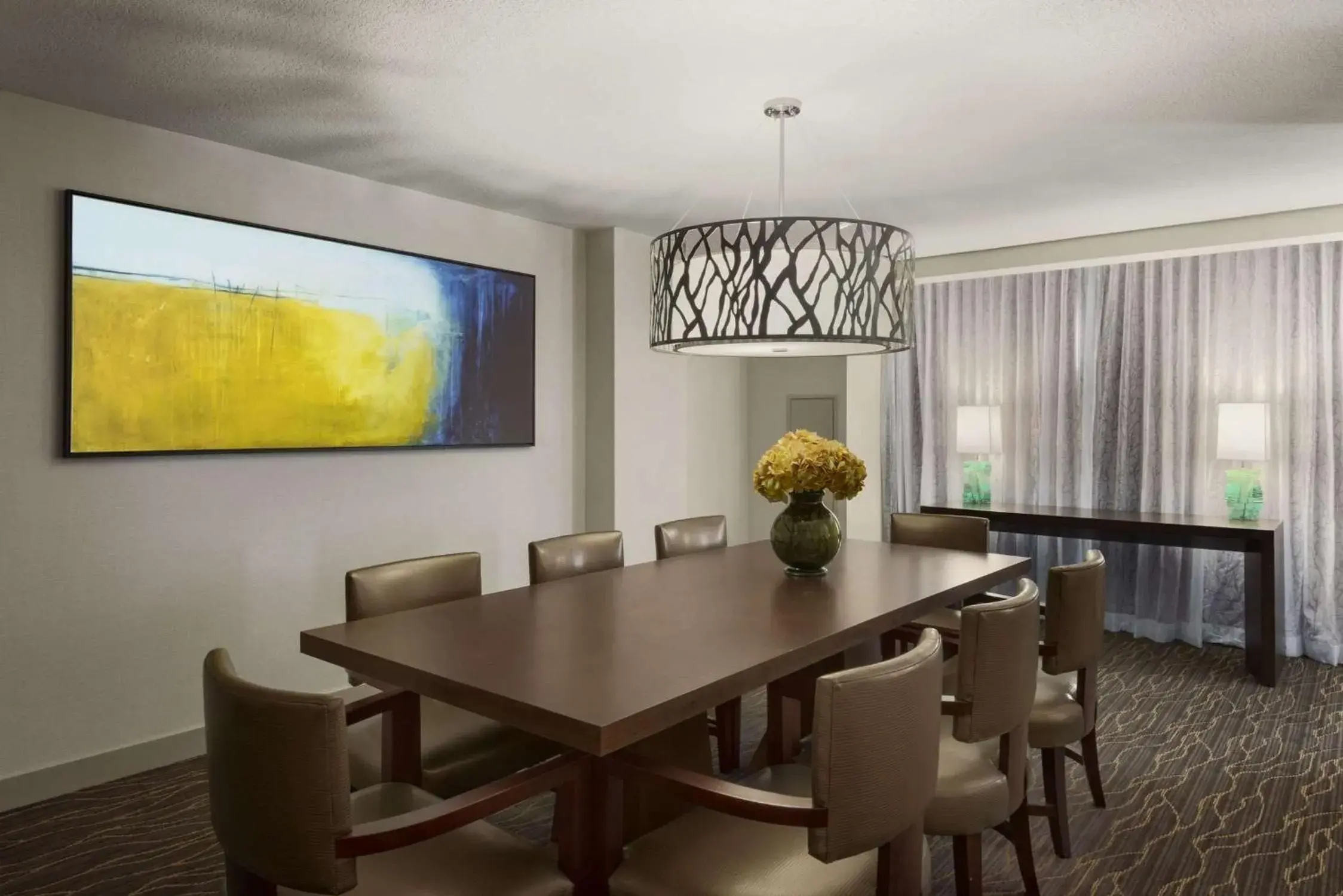 Photo of the whole room in Hilton Salt Lake City Center Photo of the whole room in Hilton Salt Lake City Center