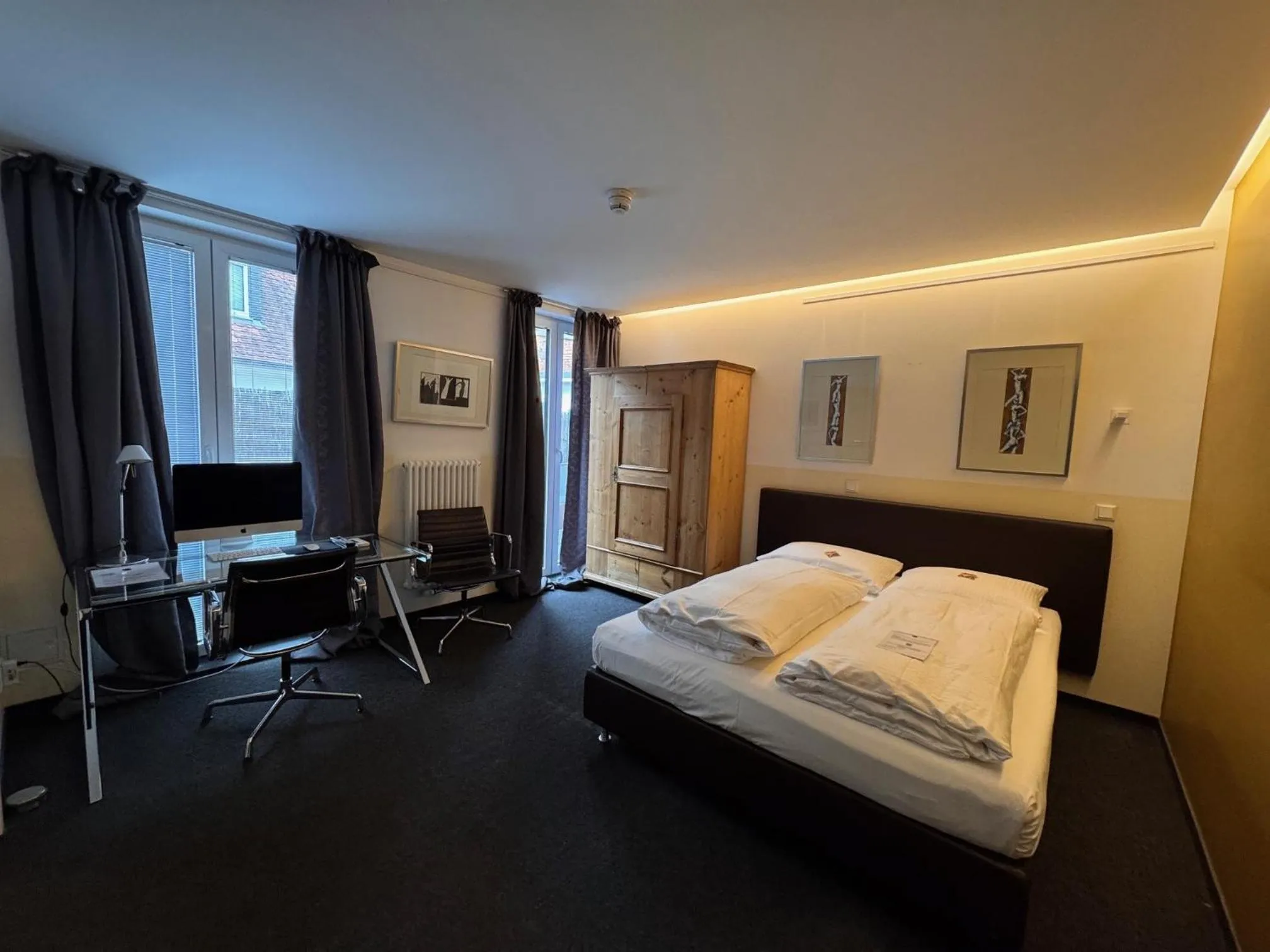 Bed in Apart Hotel Fulda