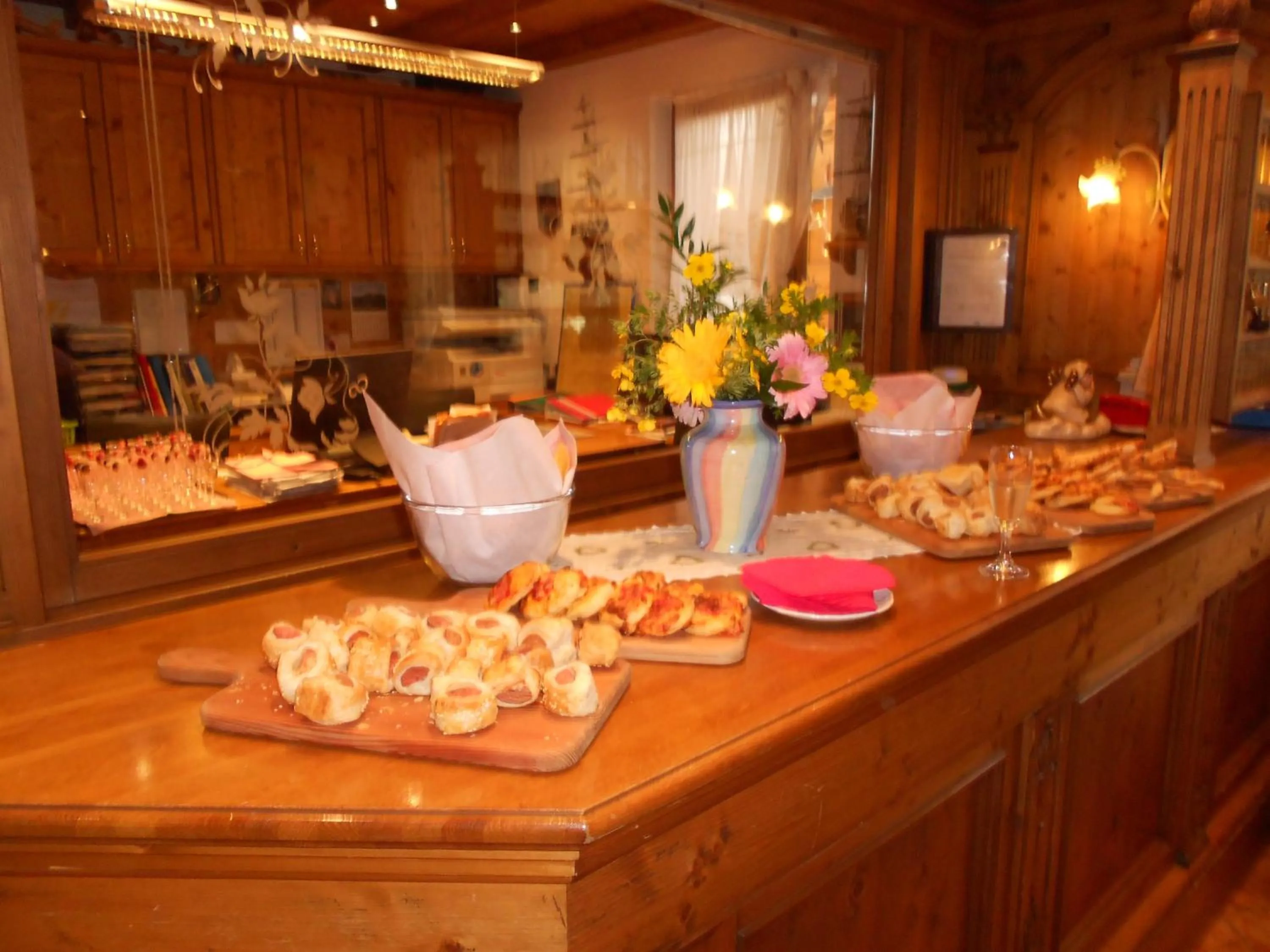 Food and drinks in Hotel San Marco