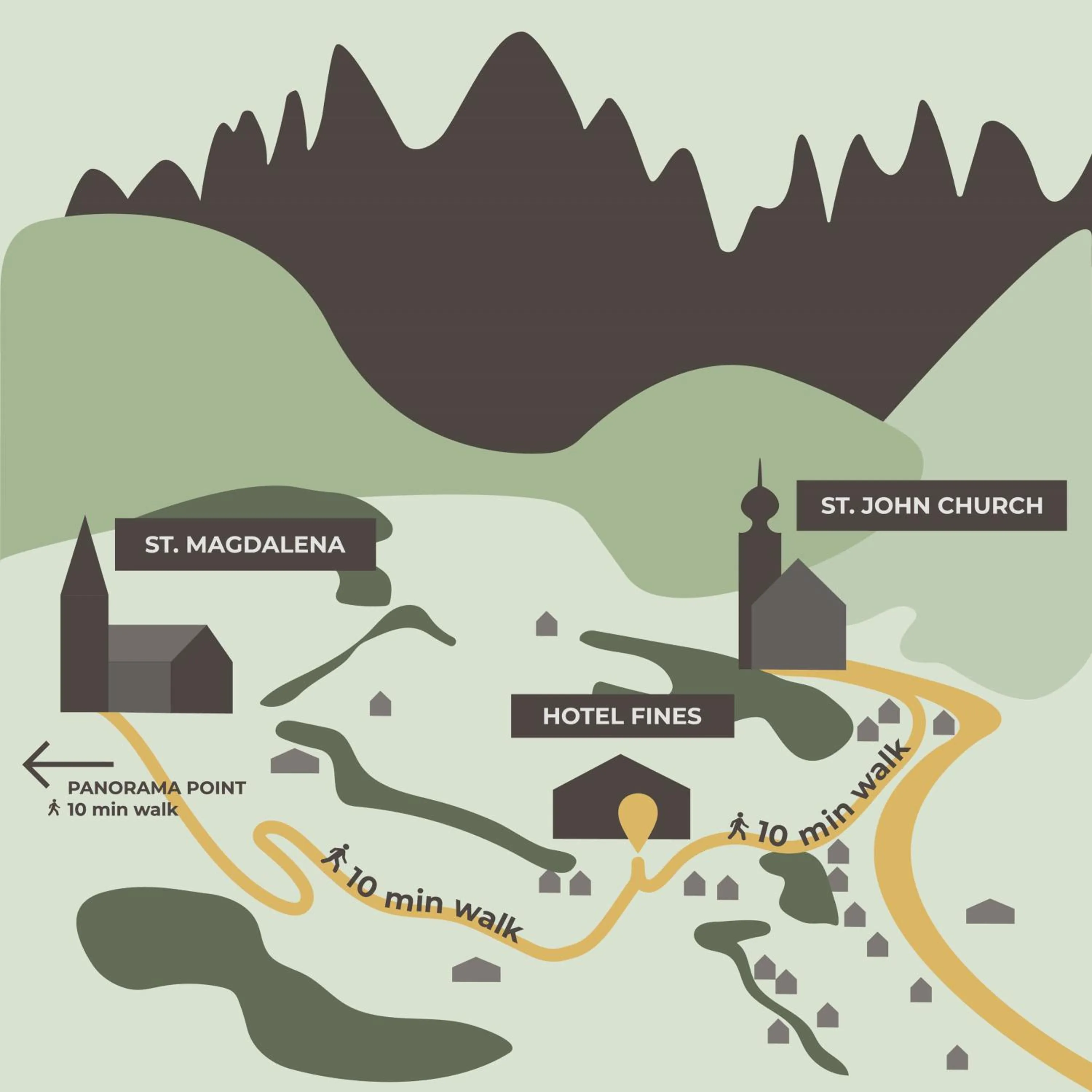 Property building in Hotel Fines